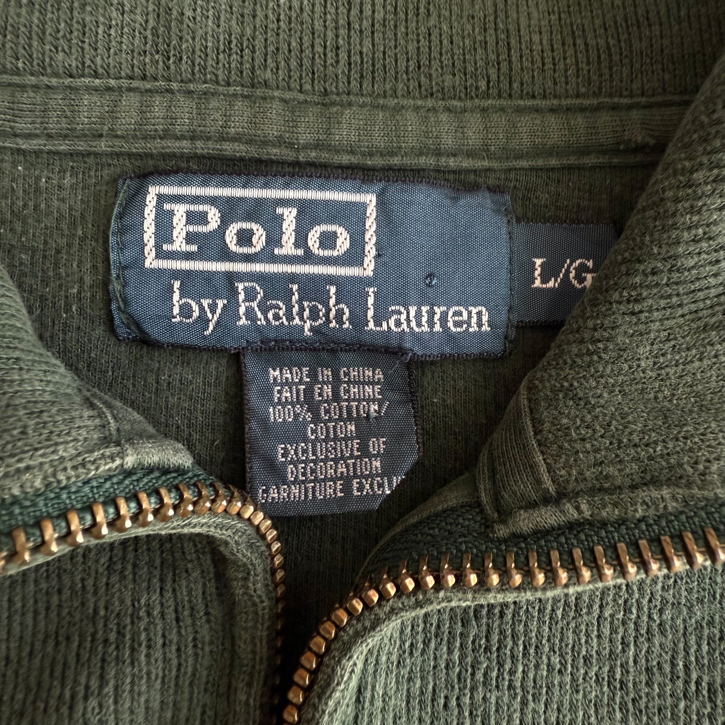 Ralph Lauren Quarter Zip - Large