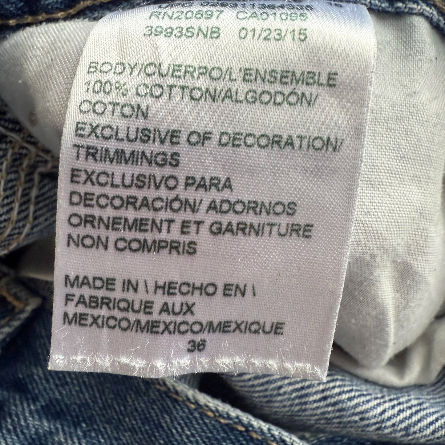 Dickies Carpenter Jorts - 36”