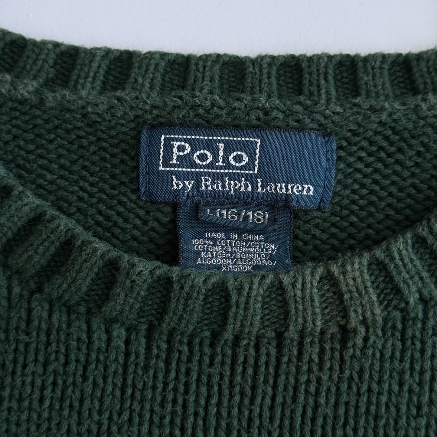 Ralph Lauren Heavy Knit - Small