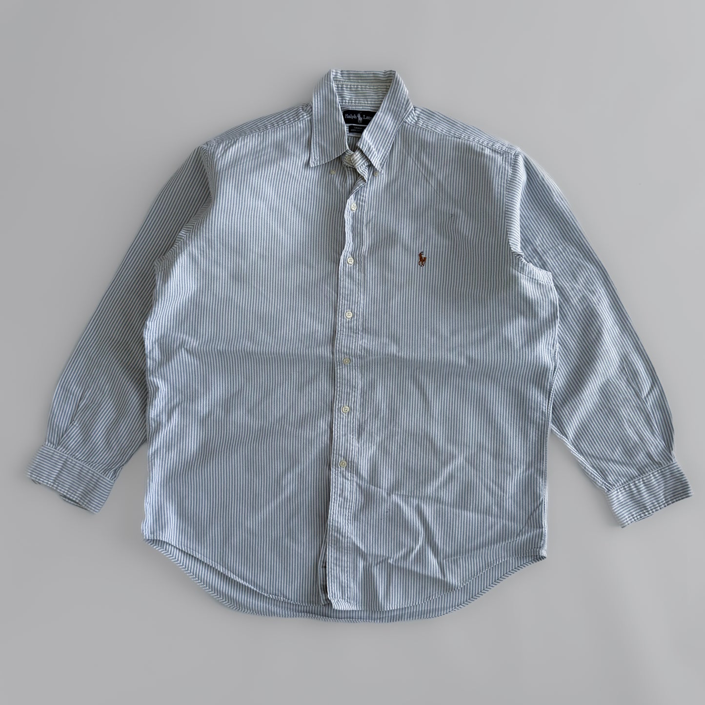 Ralph Lauren Striped Button Up Shirt - XXL