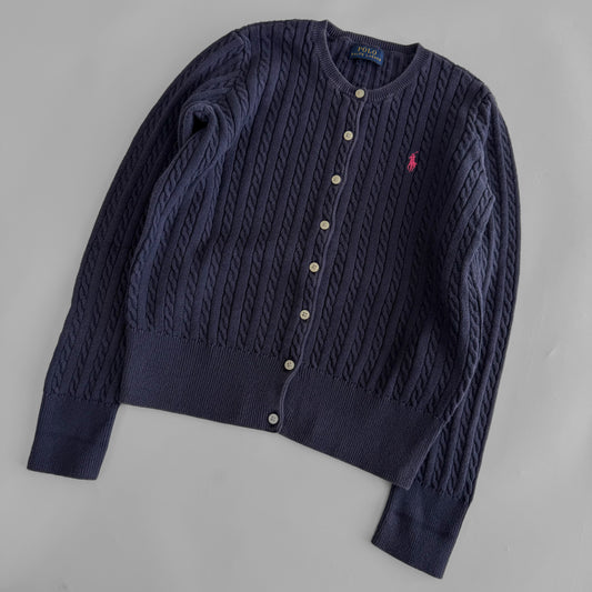 Ralph Lauren Cable Knit Cardigan - Medium