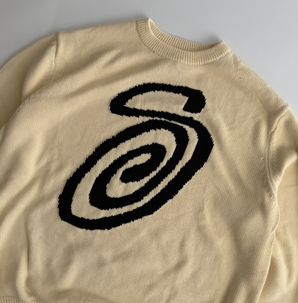 Stussy Swirly S Knit - Large