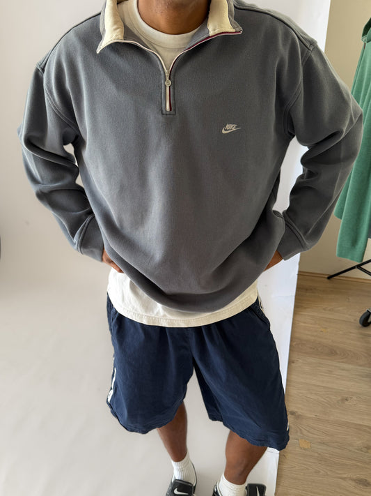 Y2K Nike Heavyweight Quarter Zip - XXL