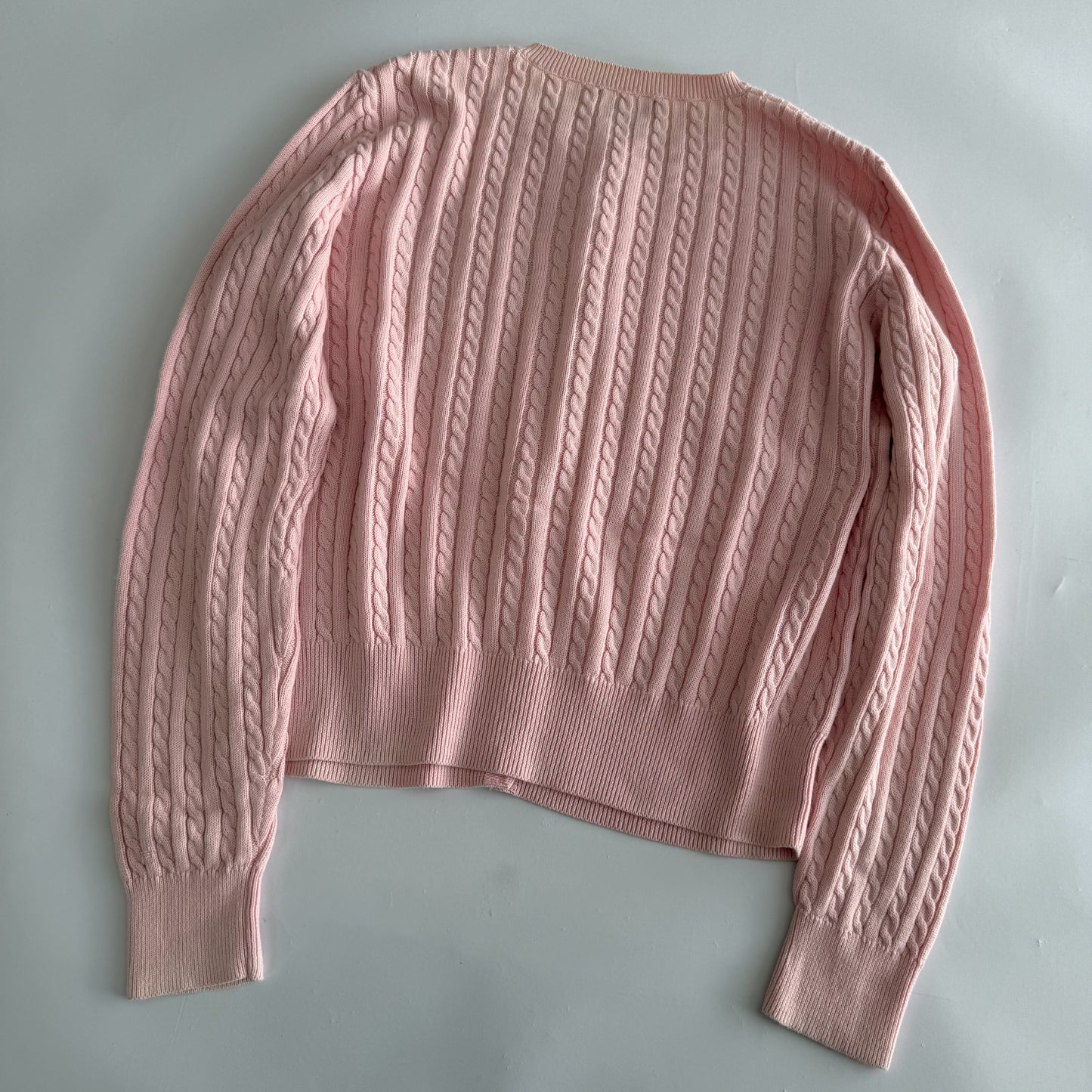 Ralph Lauren Cable Knit Cardigan - Small