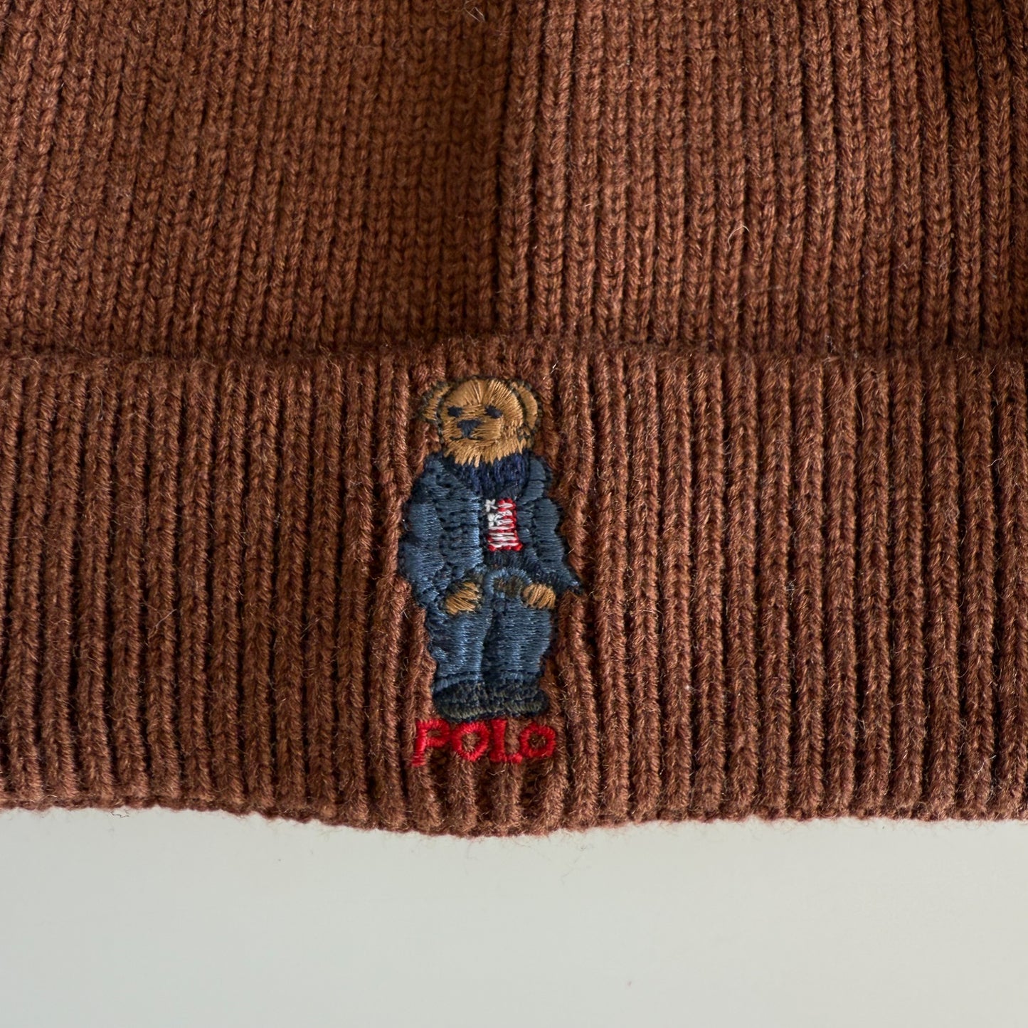 Polo Bear Heavy-Knit Beanie