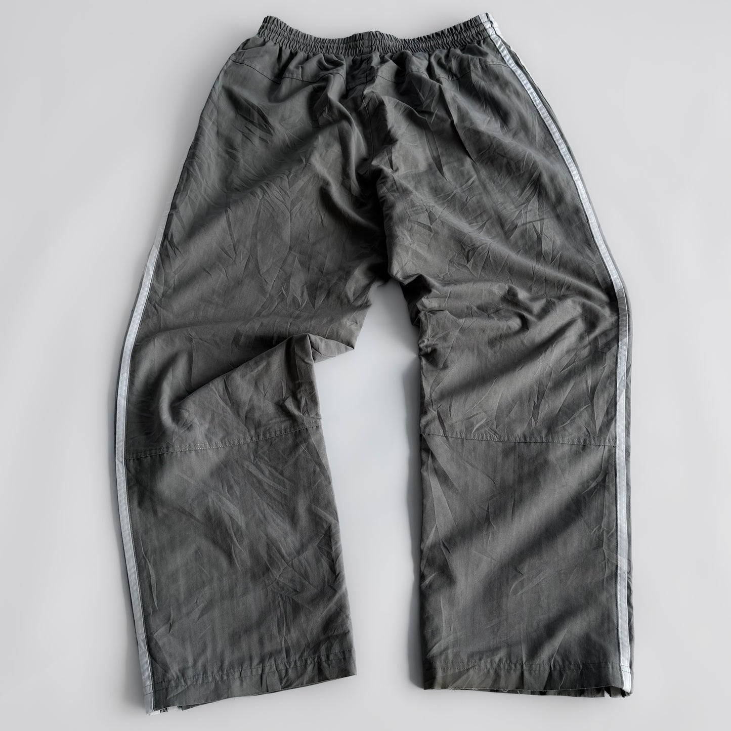 00s Adidas Wide Leg Track Pants - Medium