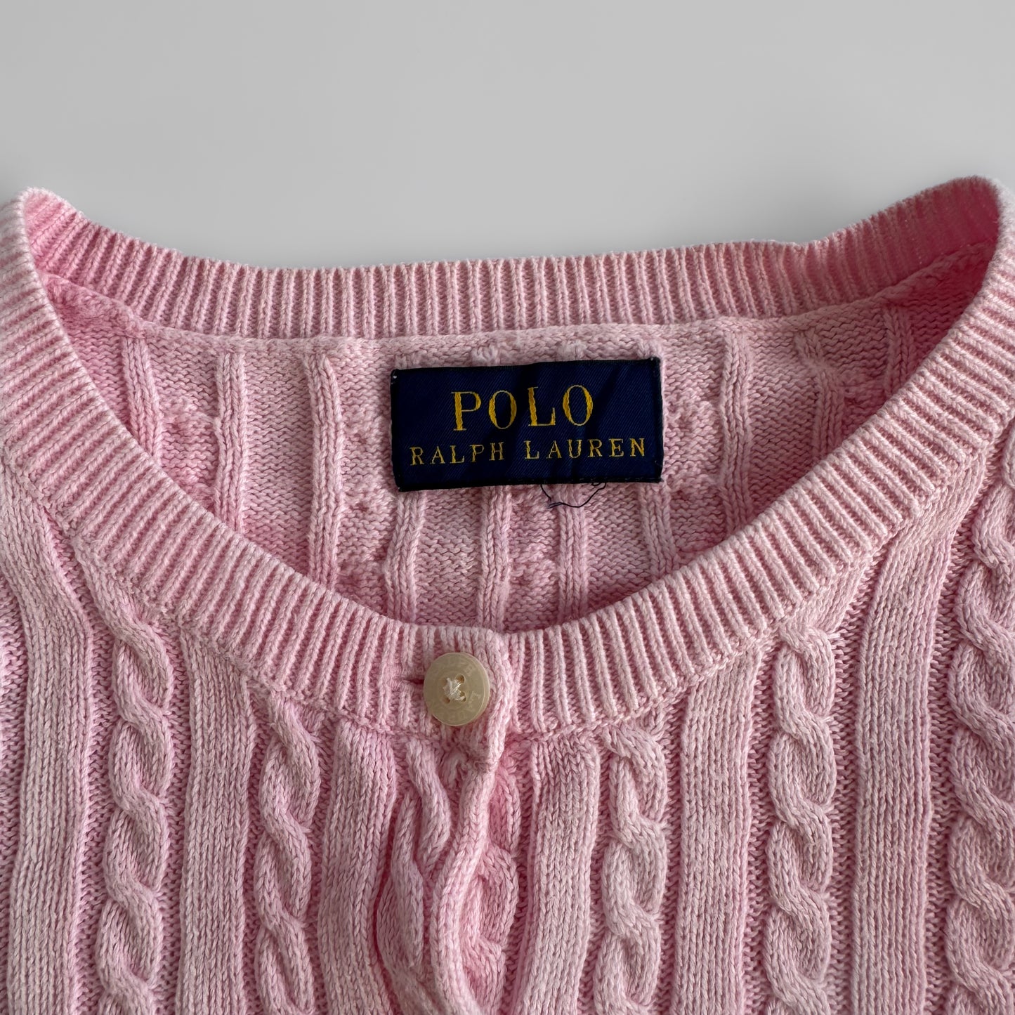 Ralph Lauren Cable Knit Cardigan - Medium