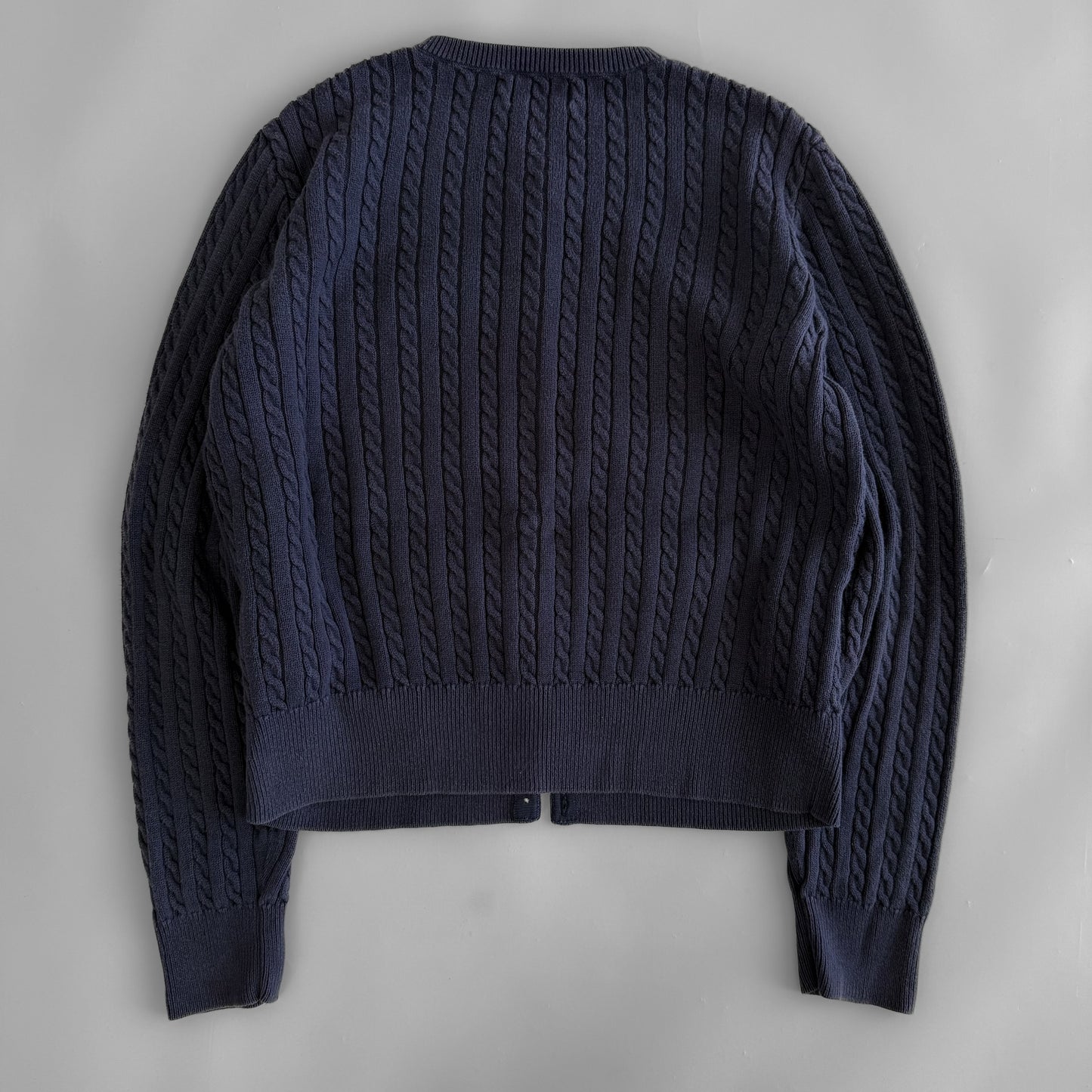 Ralph Lauren Cable Knit Cardigan - Small