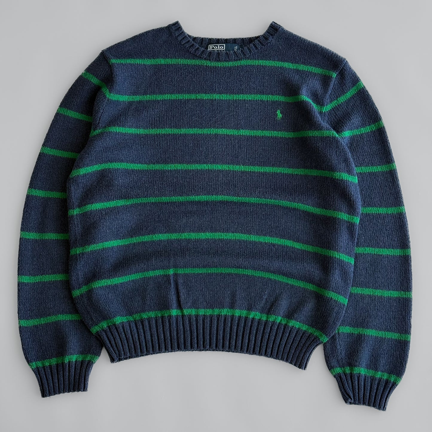 Ralph Lauren Striped Heavy Knit - Large