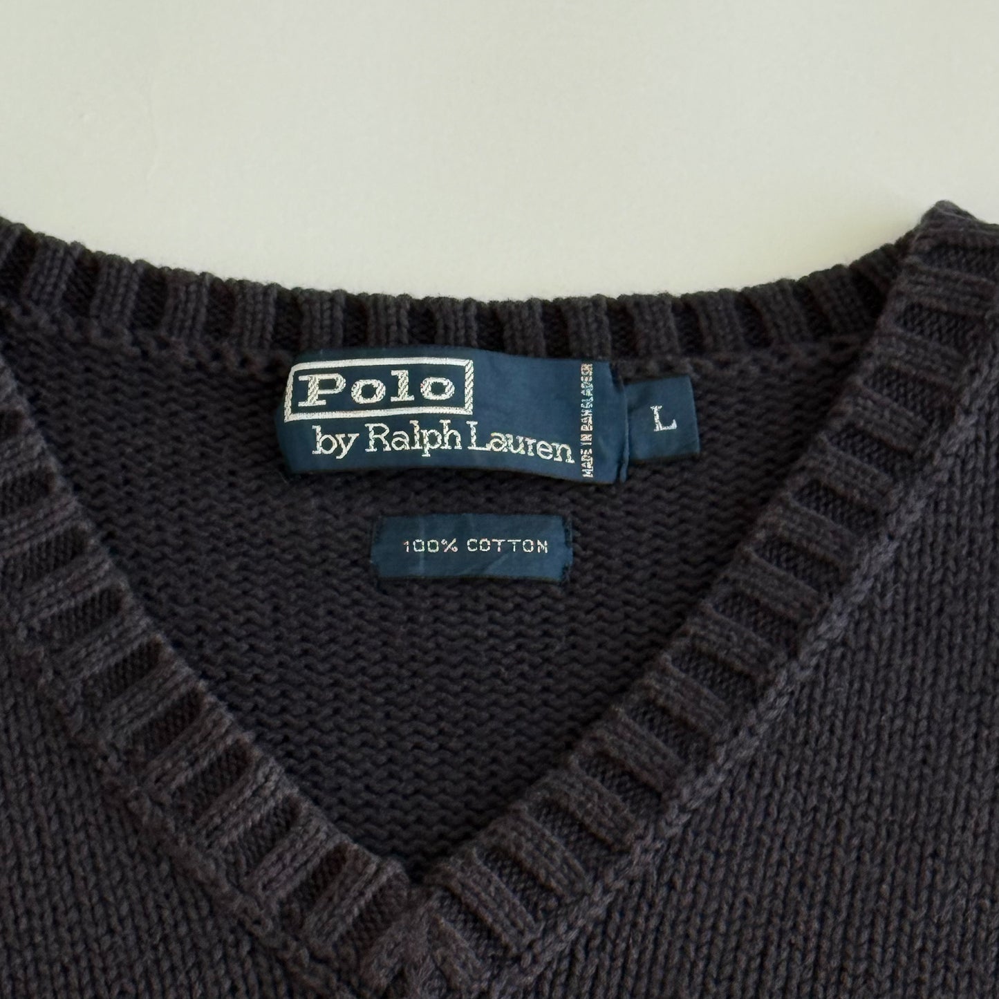 Ralph Lauren Knitted Vest - Large