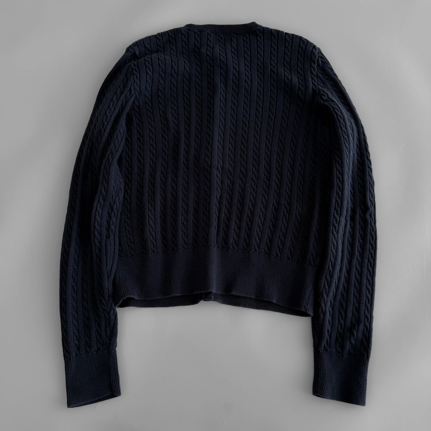 Ralph Lauren Cable Knit Cardigan - Small