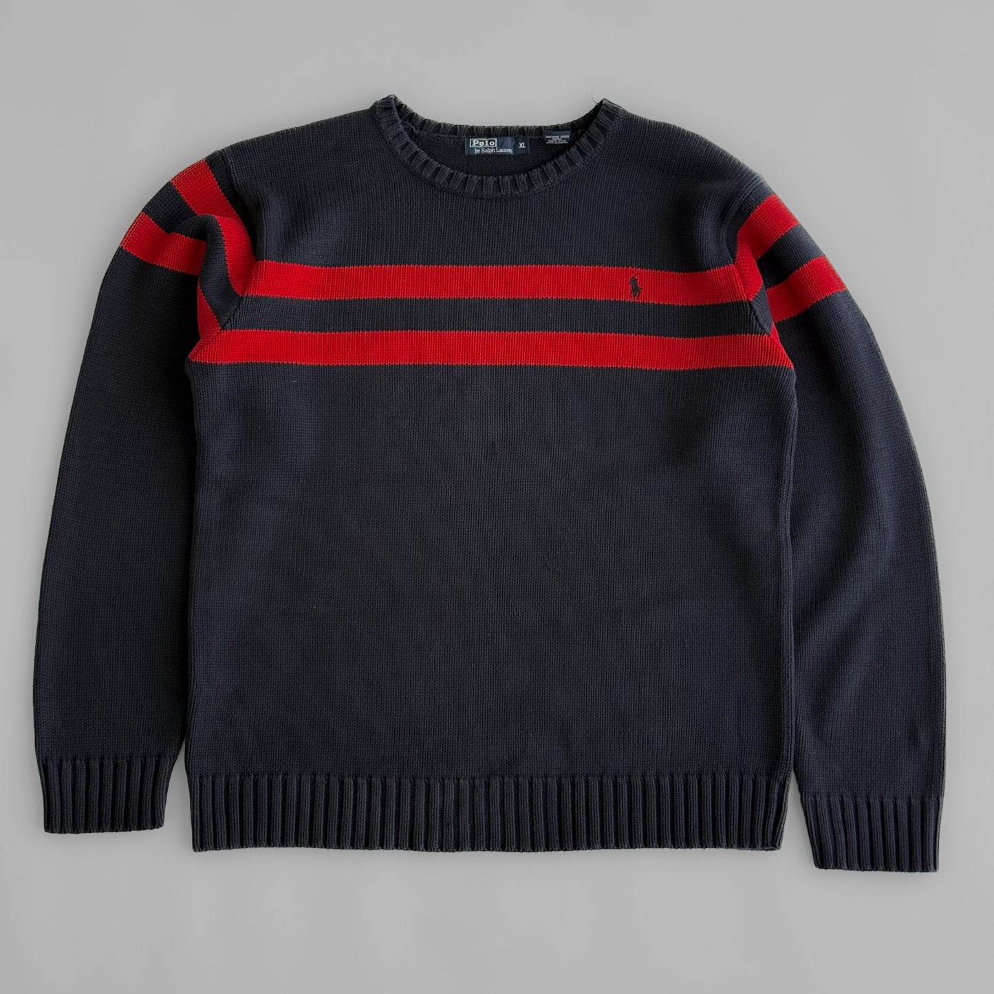 Ralph Lauren Striped Heavy Knit - XL