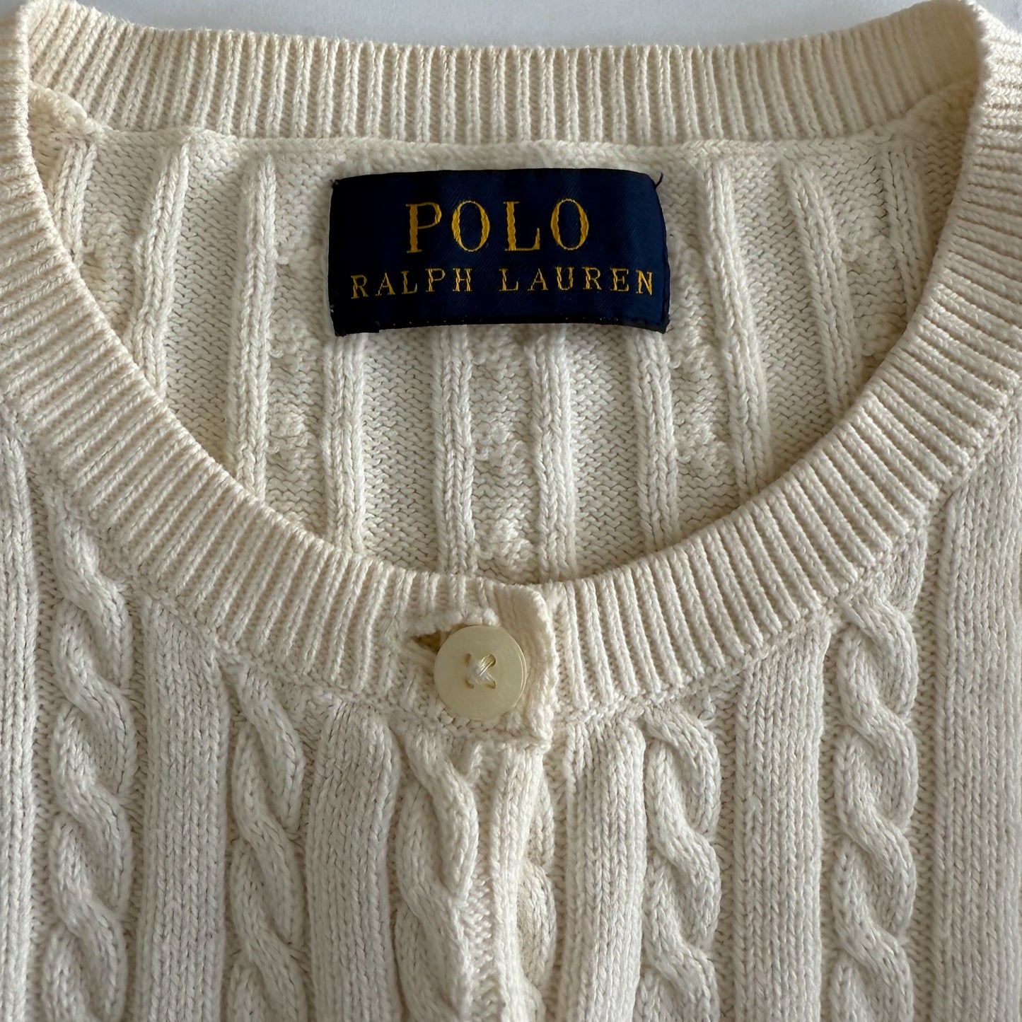 Ralph Lauren Cable Knit Cardigan - XS