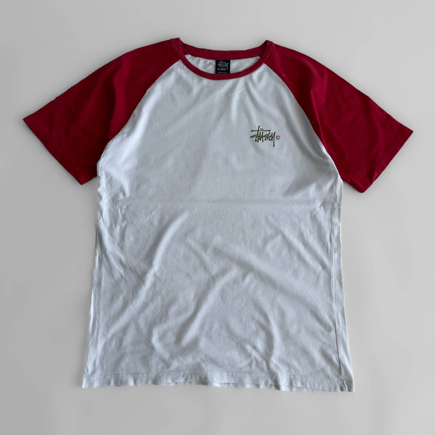 00s Stussy Printed T-Shirt - XL