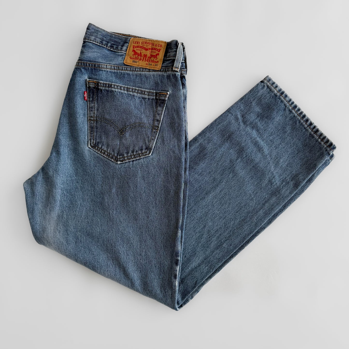 Levis 550 Straight Leg Jeans - 34 X 30