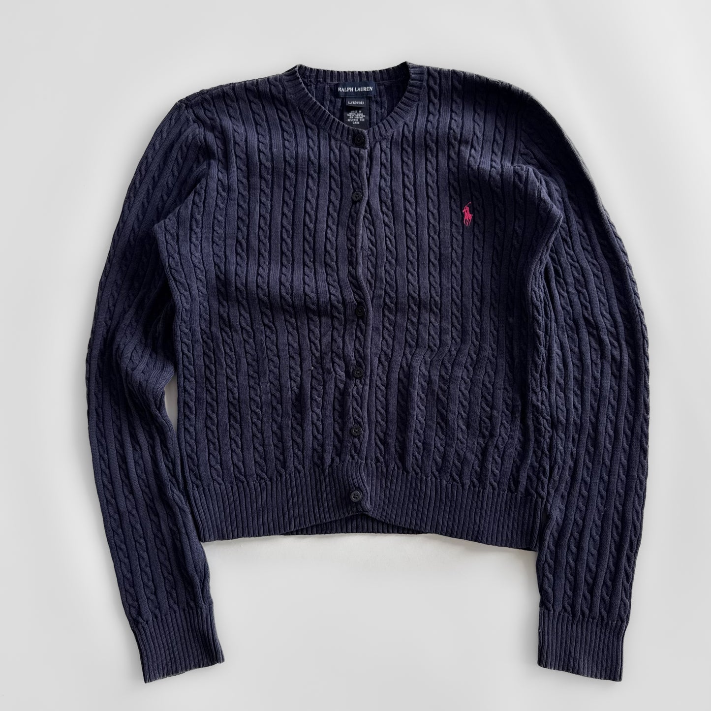 Ralph Lauren Cable Knit Cardigan - XS
