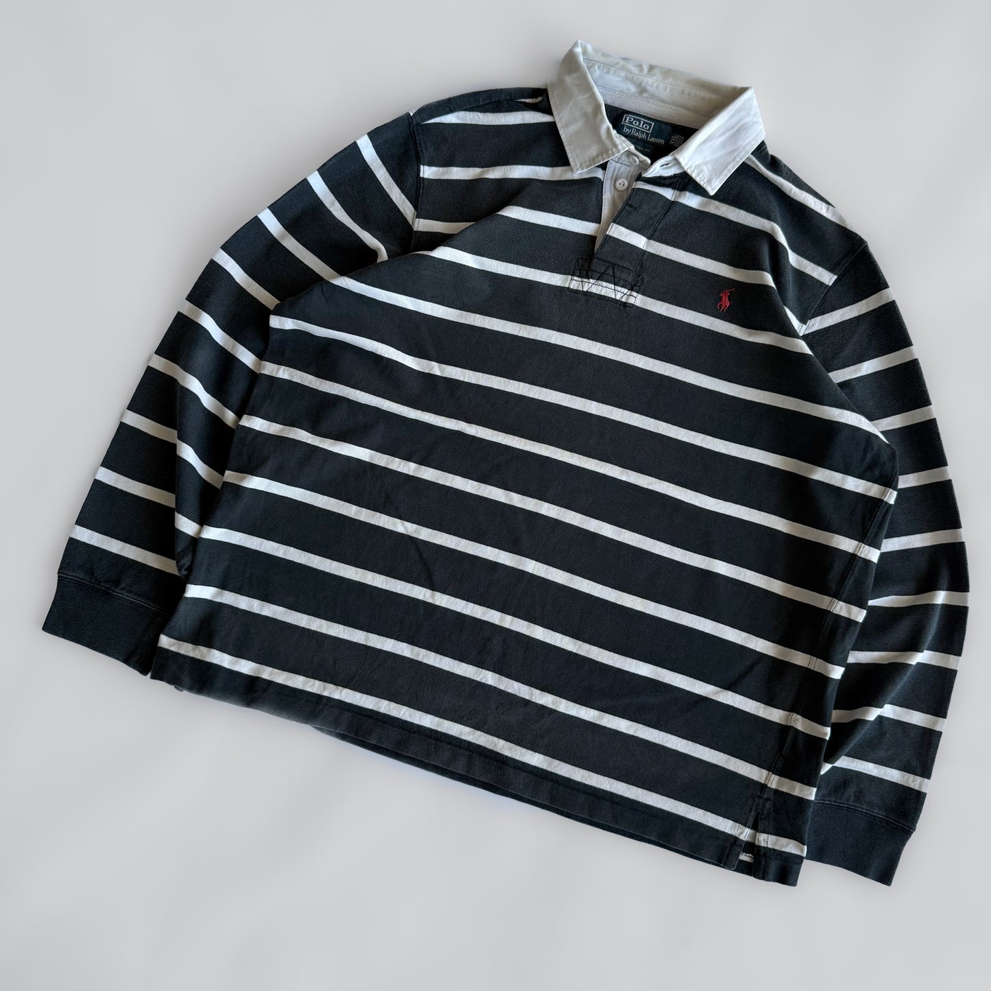 Ralph Lauren Striped Rugby Shirt - XXL