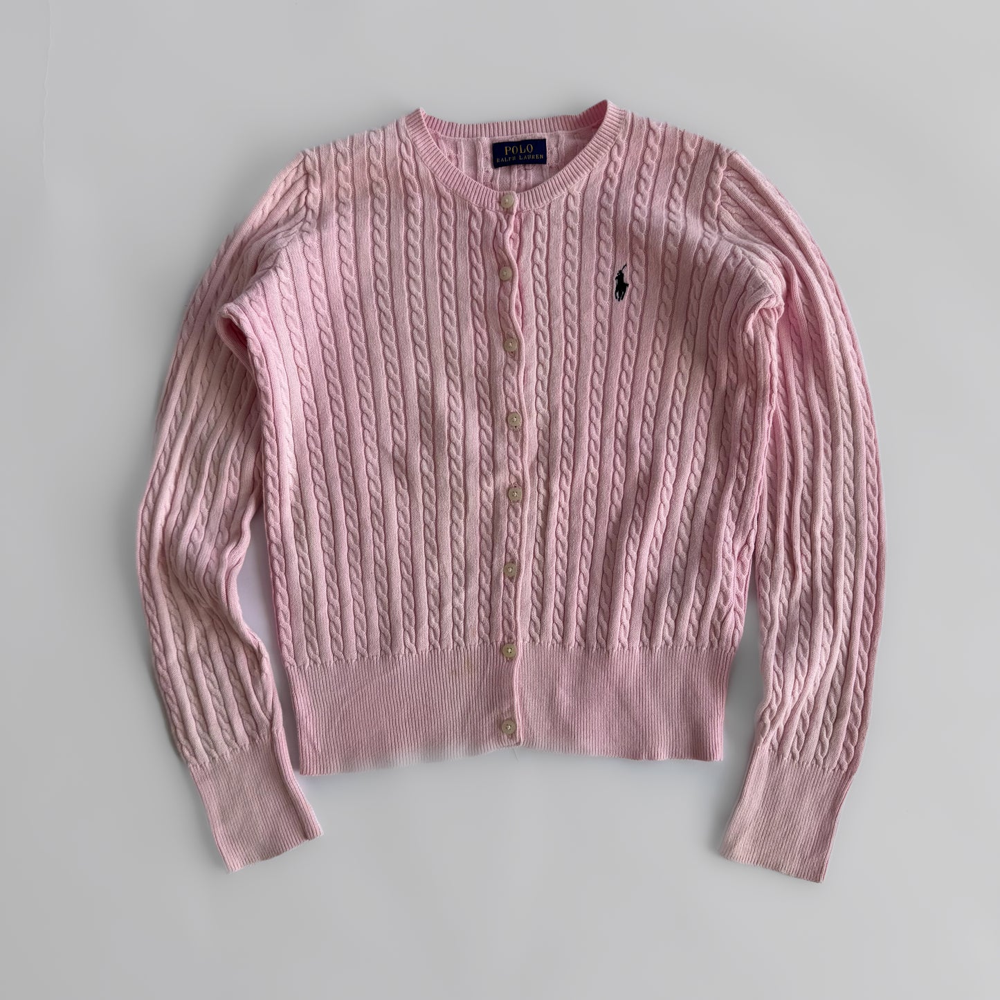 Ralph Lauren Cable Knit Cardigan - Medium