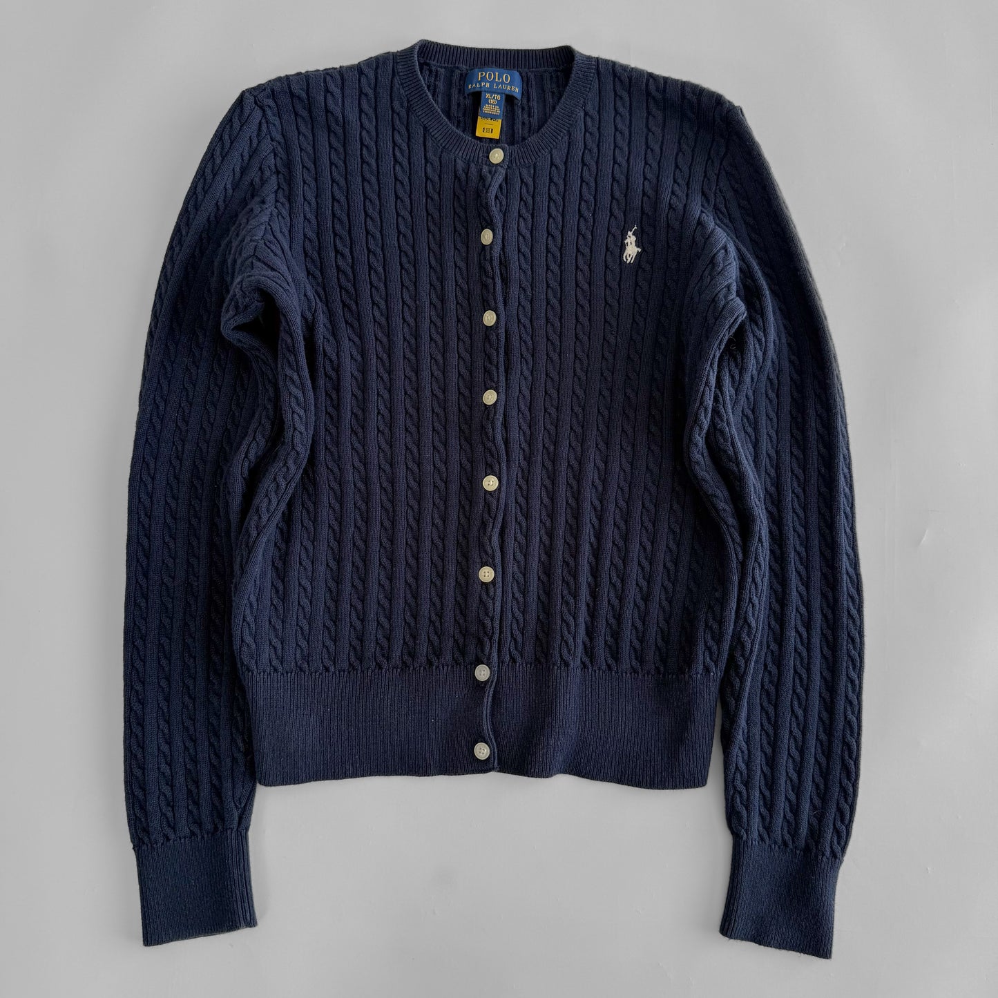 Ralph Lauren Cable Knit Cardigan - XS