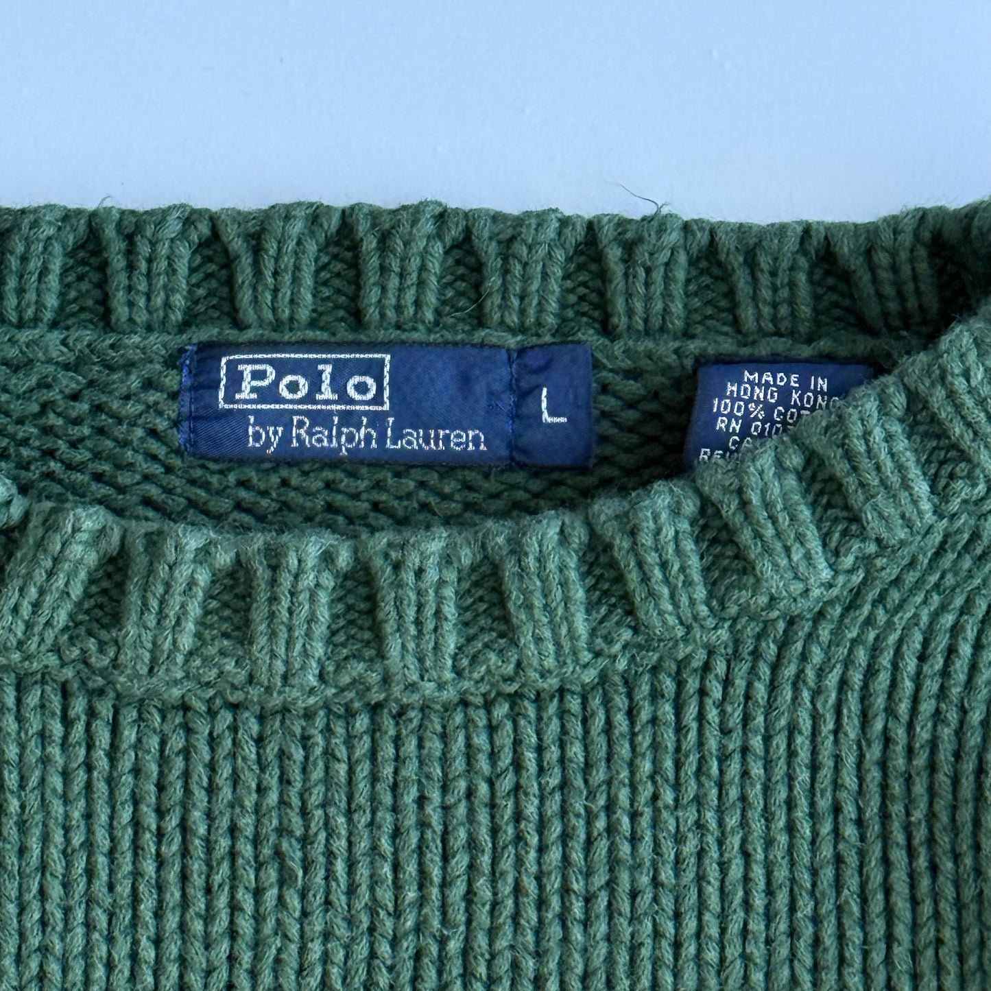 Ralph Lauren Flag Knit - Large