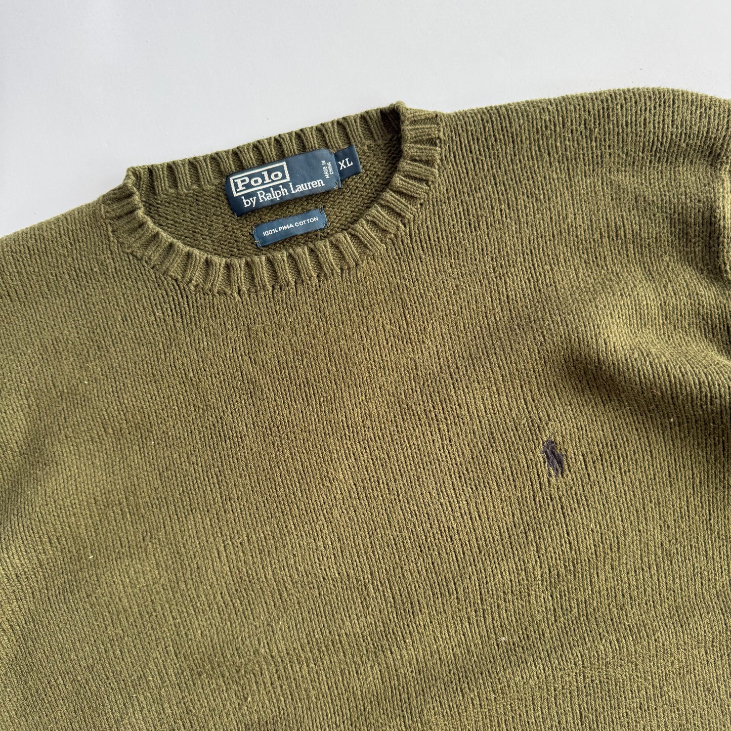 Ralph Lauren Heavy Knit Sweater - XL