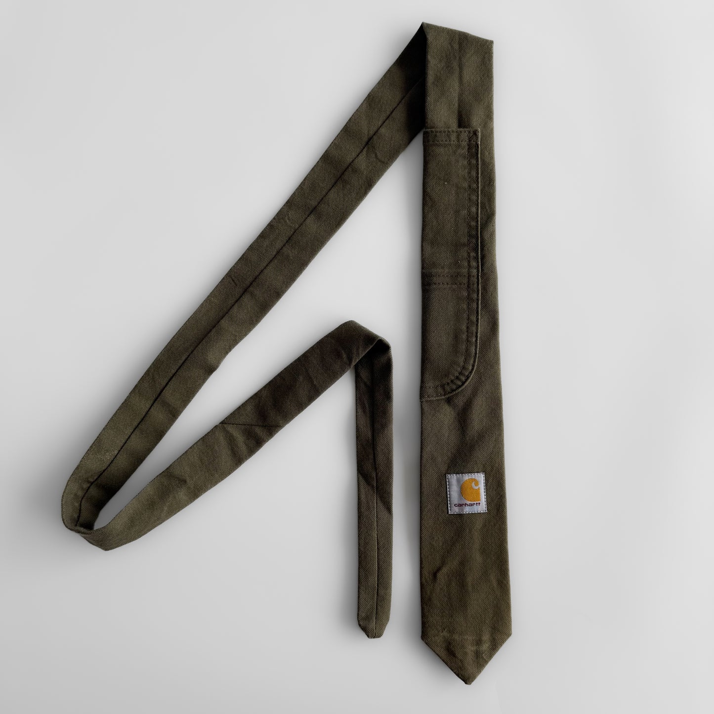 Reworked Carhartt Tie - Green