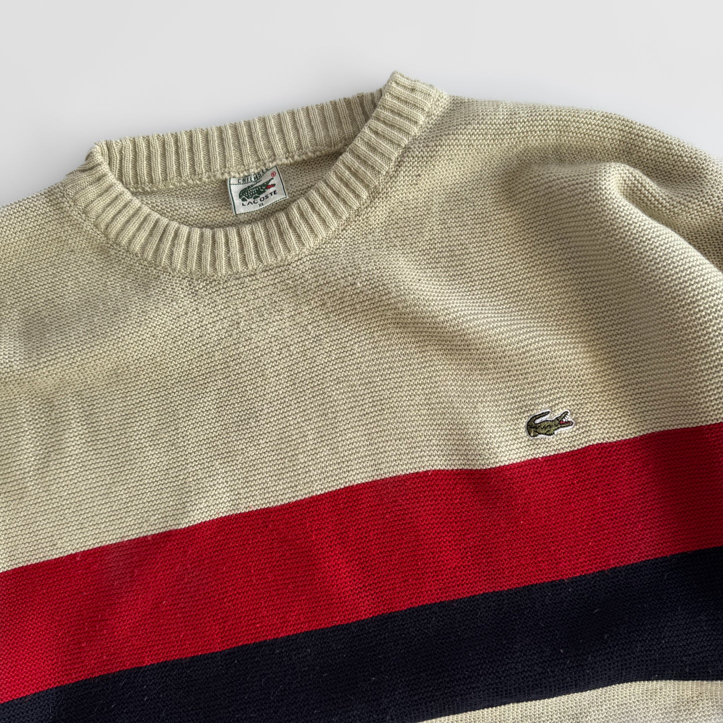 Lacoste Striped Knit - XL