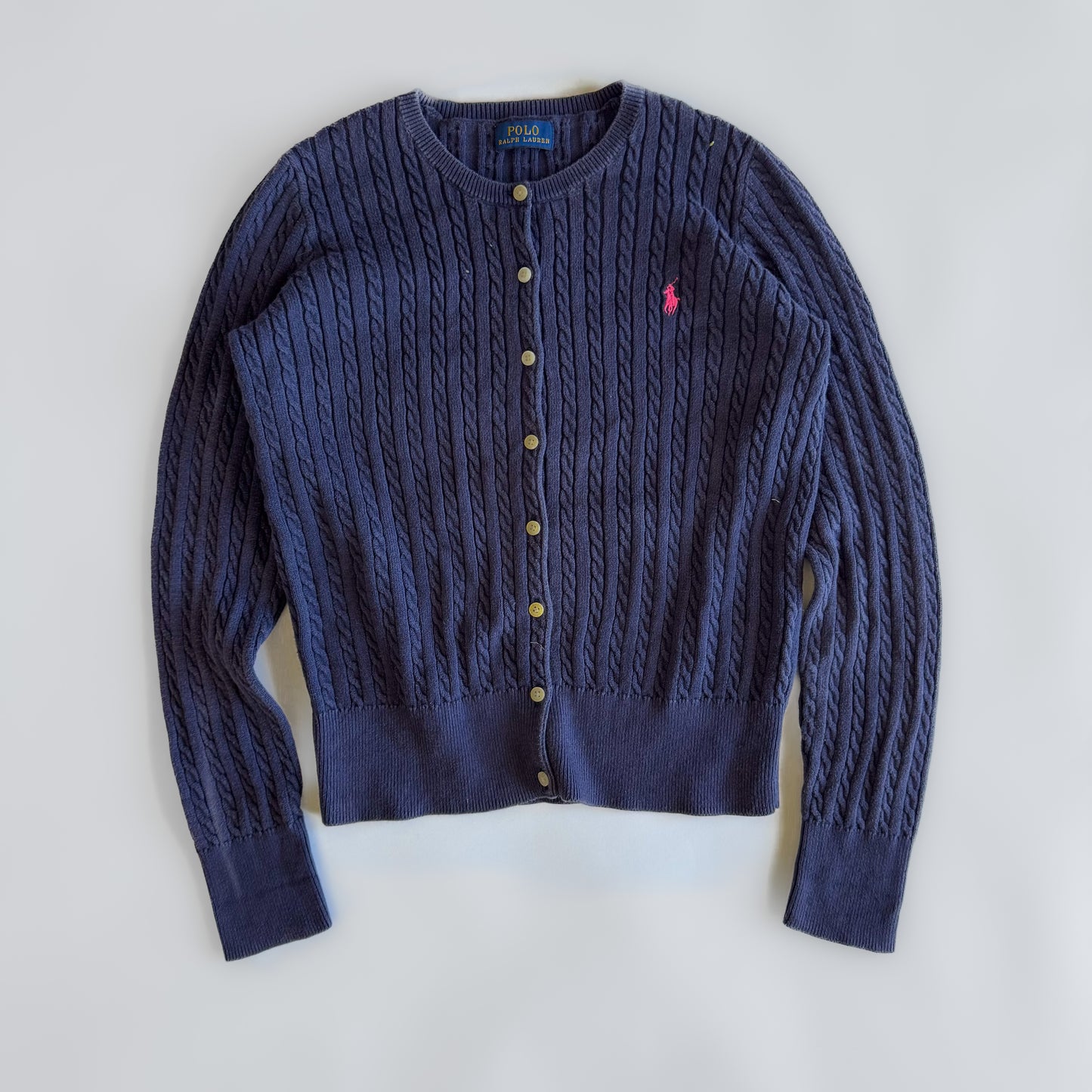 Ralph Lauren Cable Knit Cardigan - XS