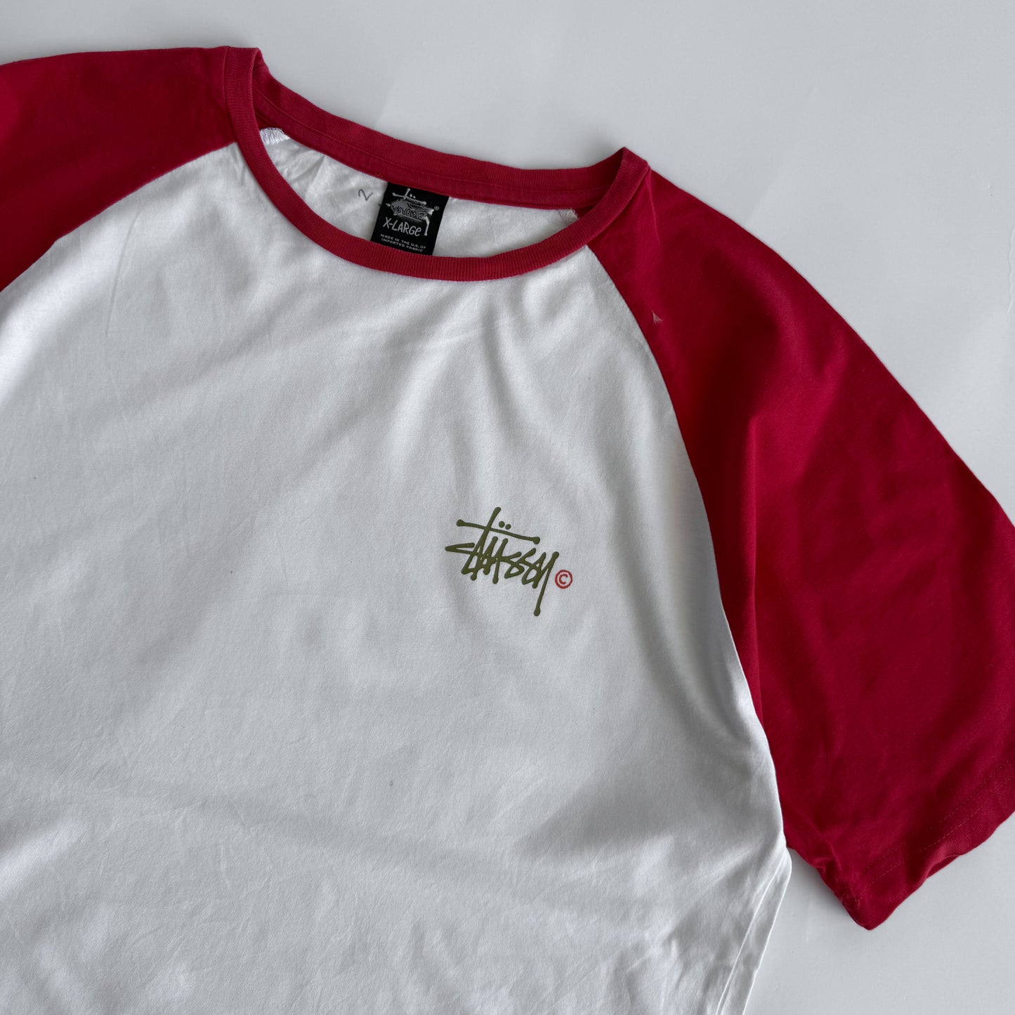 00s Stussy Printed T-Shirt - XL