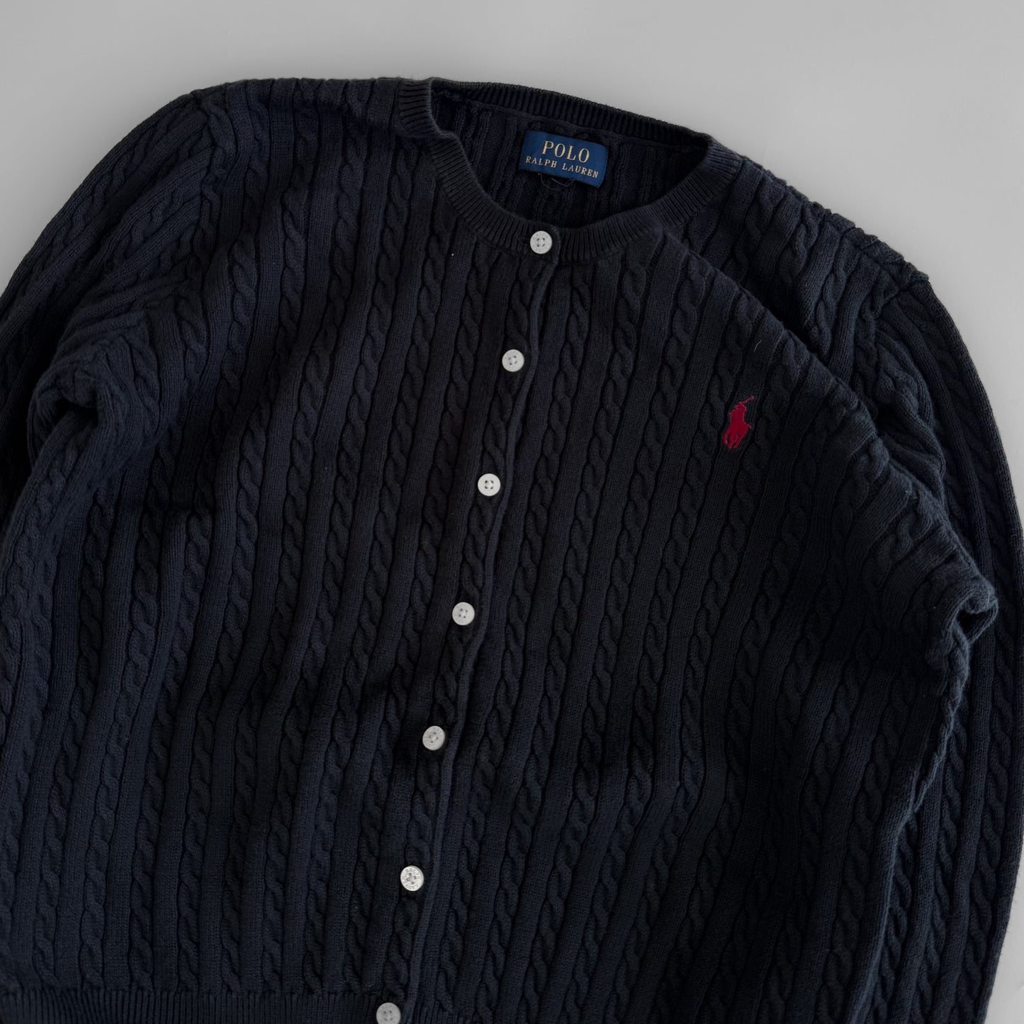 Ralph Lauren Cable Knit Cardigan - XS