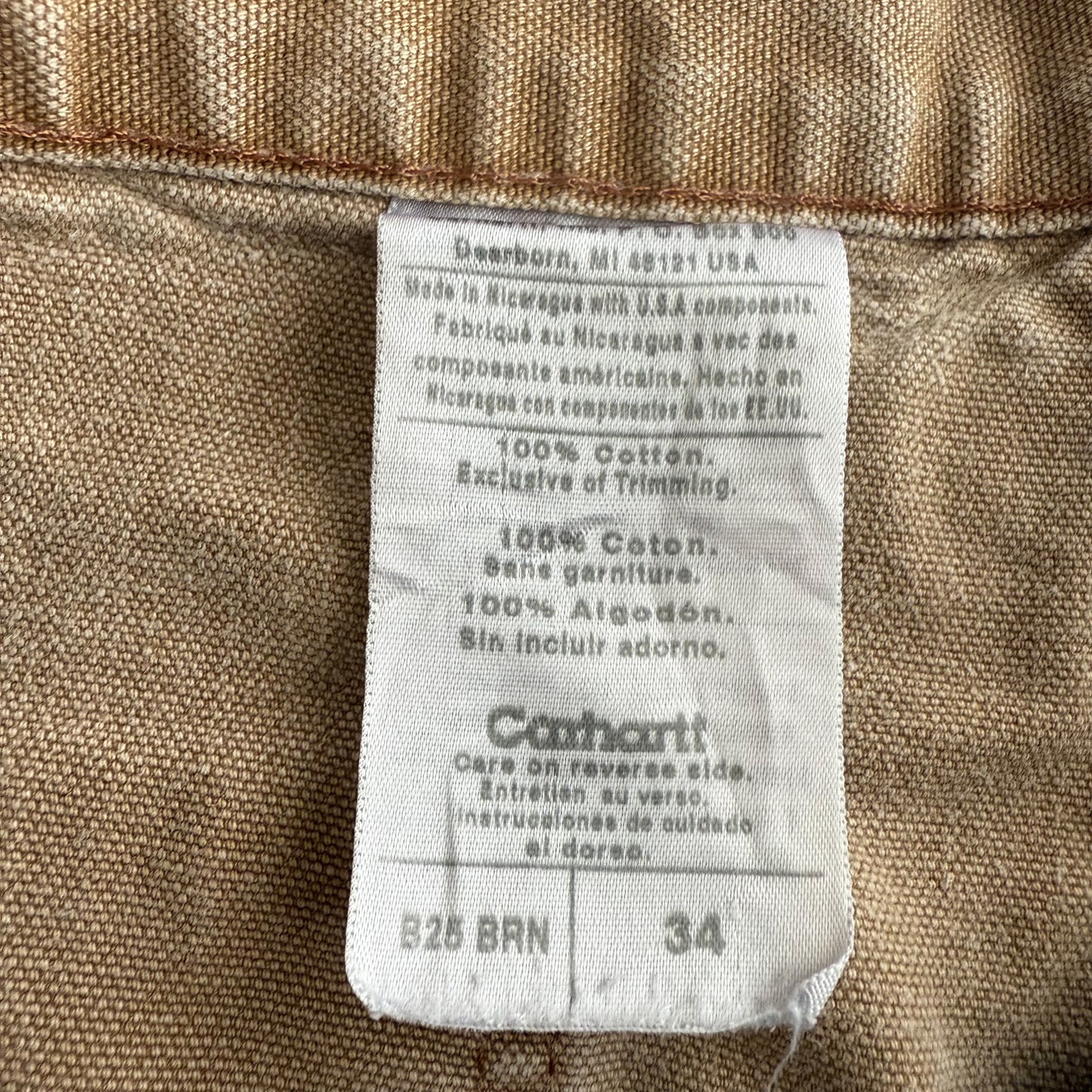 Carhartt Carpenter Shorts - 34”