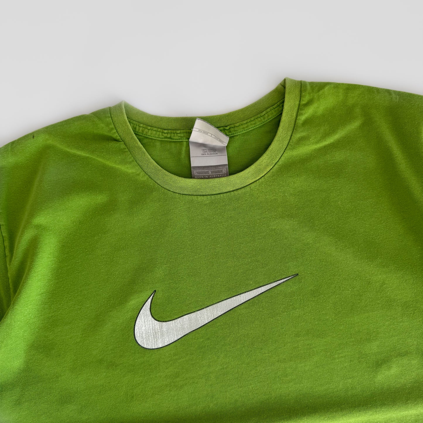 00s Nike Centre Swoosh T-Shirt - Large