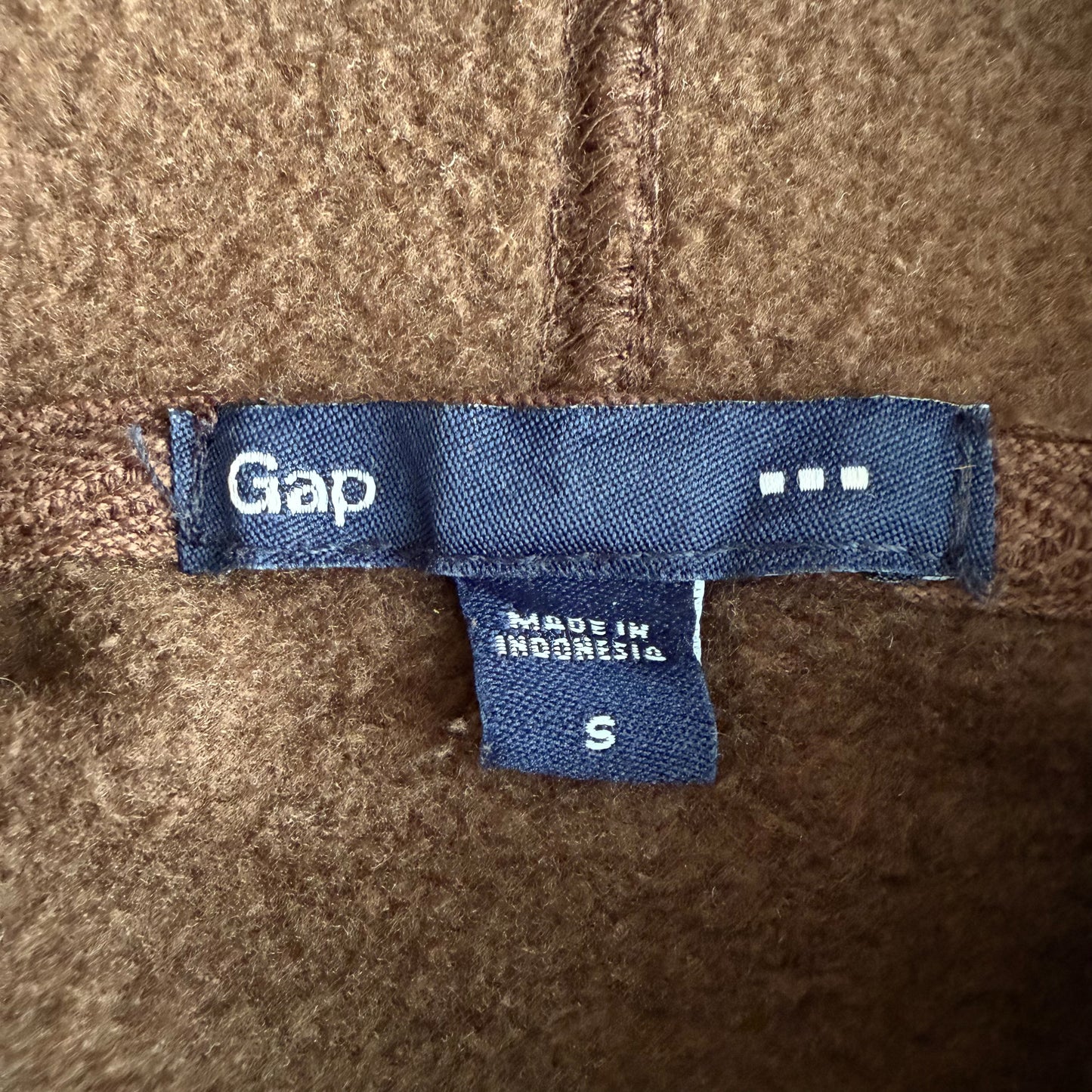 Rare Brown Gap Hoodie - Medium