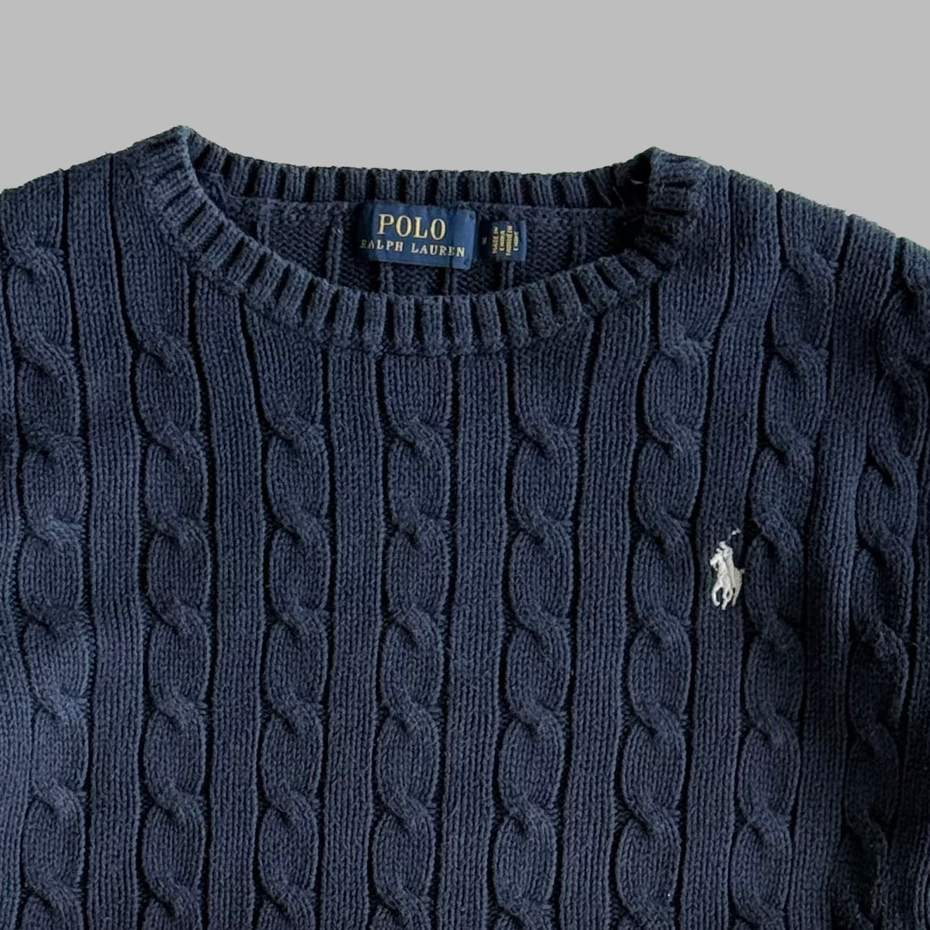 Ralph Lauren Cable Knit - Small