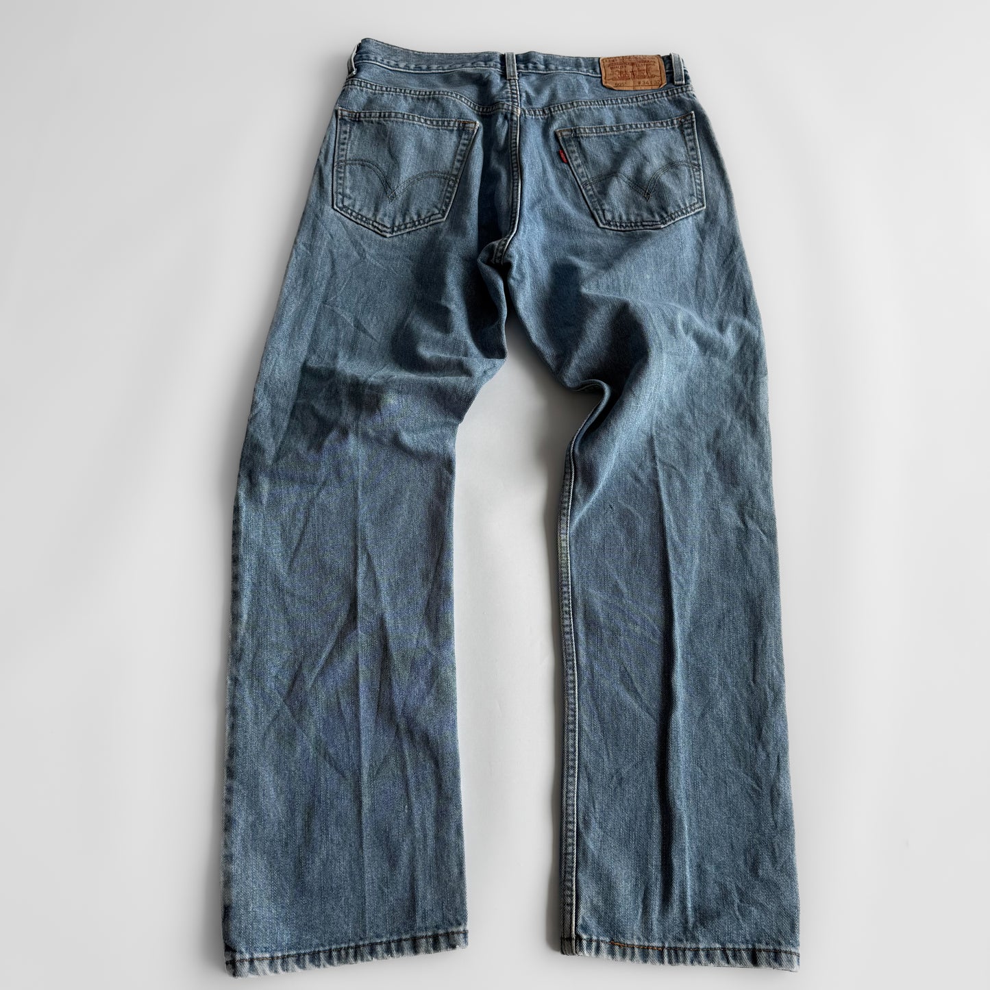 Levis 505 Straight Leg Jeans - 34”