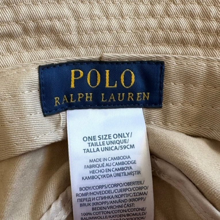 Polo Beach Bear Bucket hat