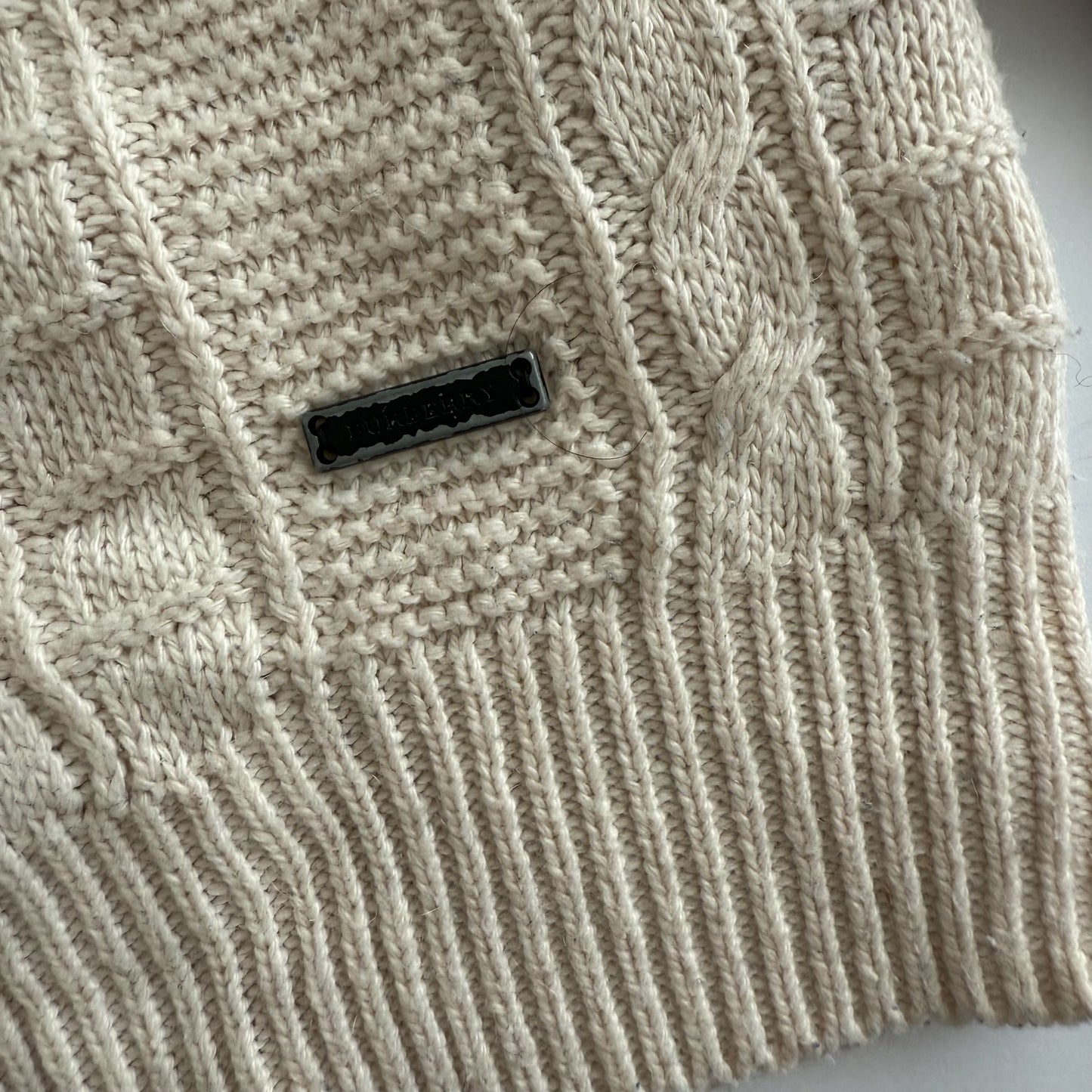 Burberry Fisherman Knit - Medium