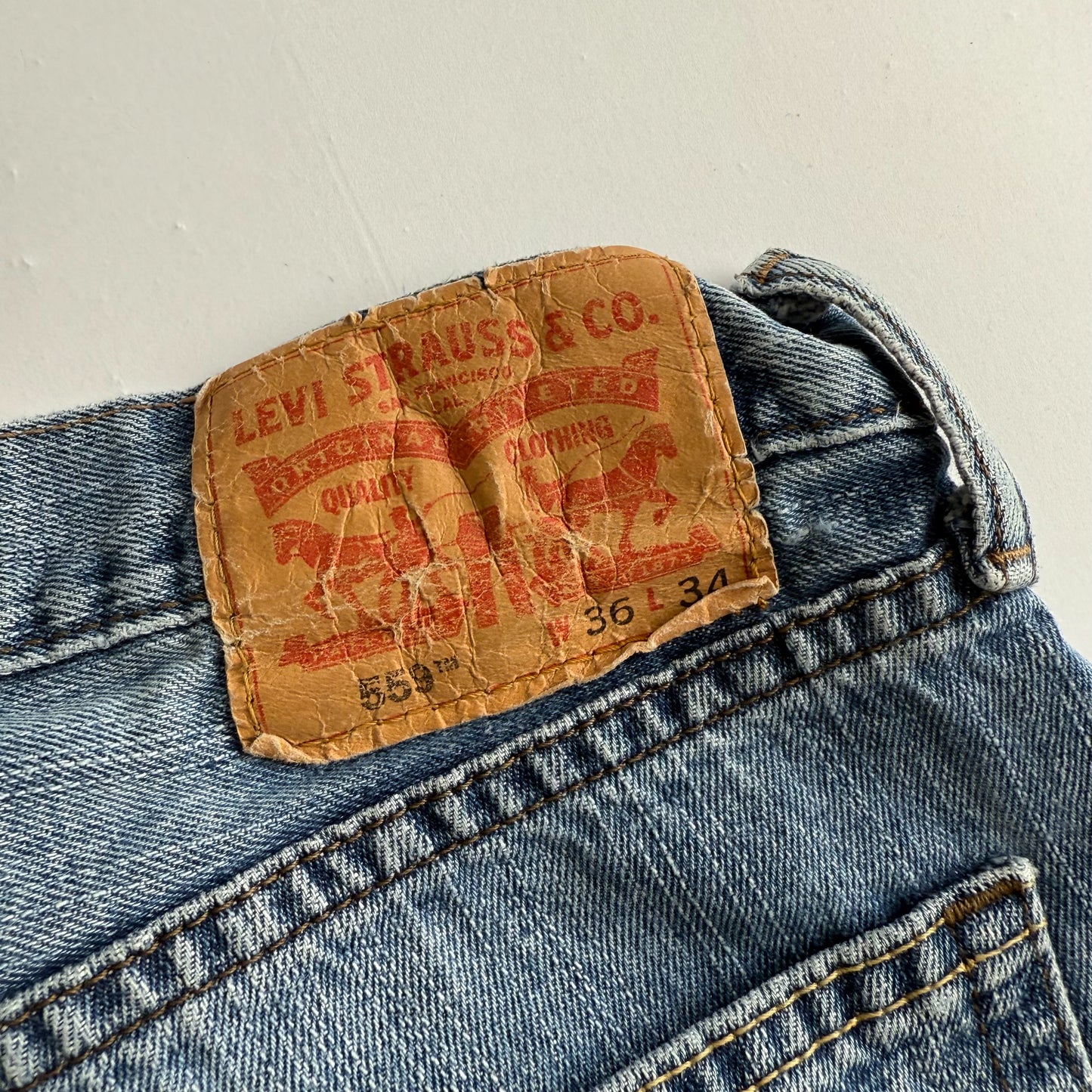 Levis 559 Wide Leg Jeans - 36 X 34