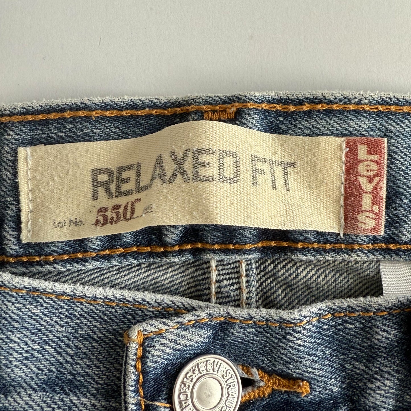 Levis 550 Baggy Jeans - 33 X 30