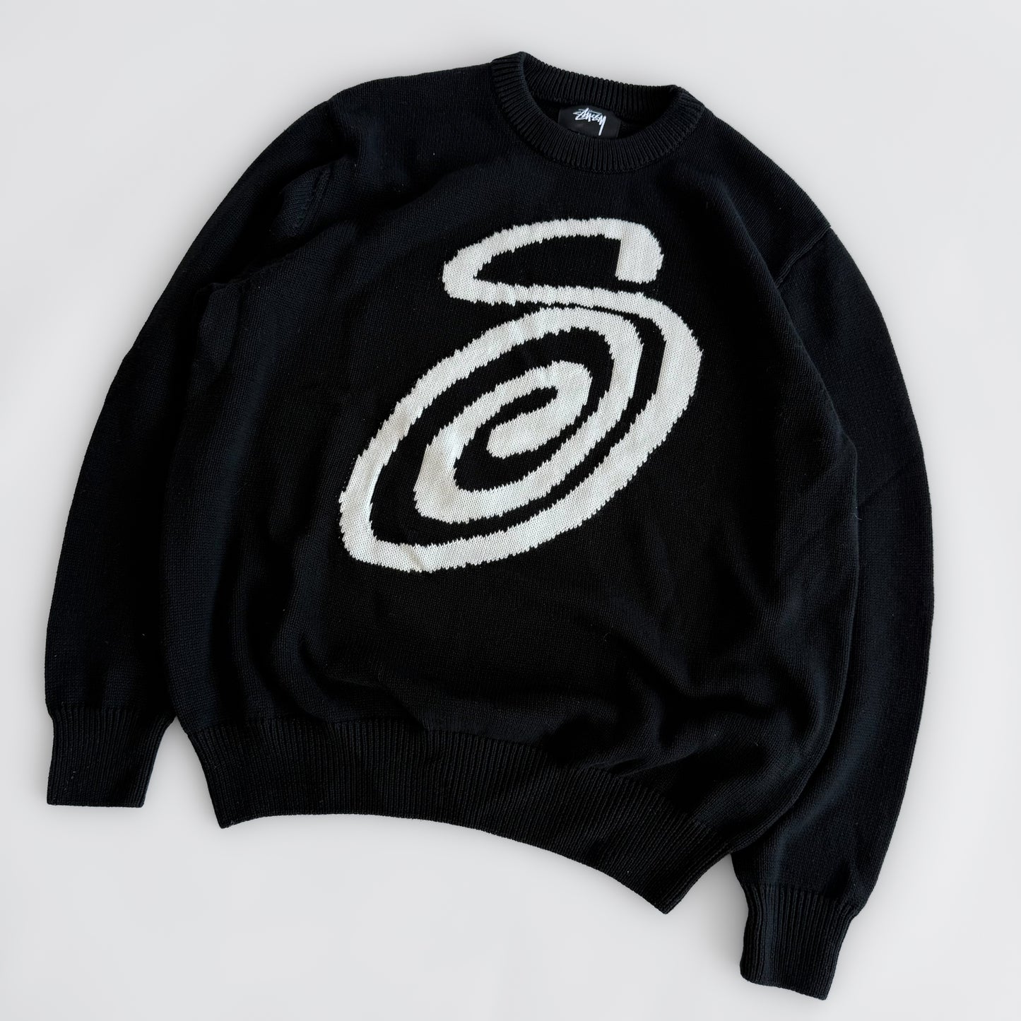 Stussy Swirly S Knit - Large