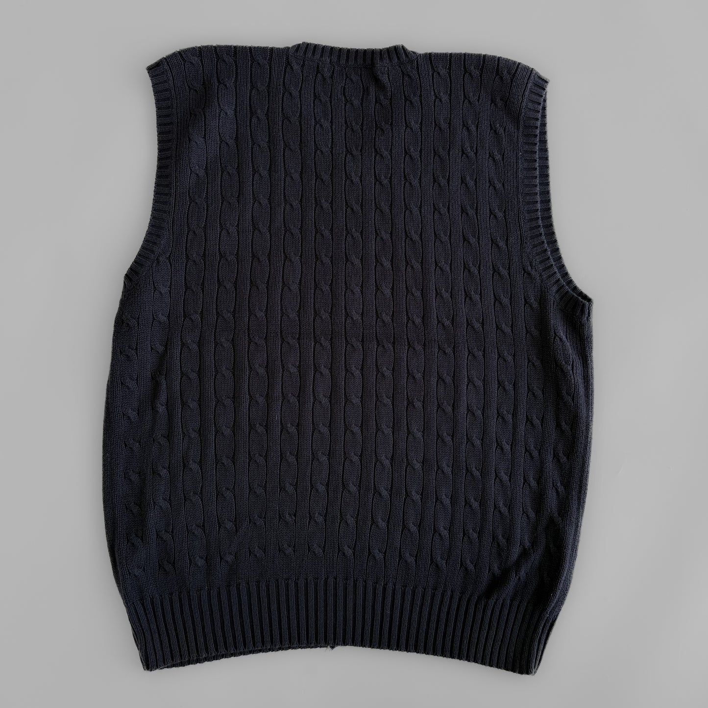 Ralph Lauren Cable Knit Vest - Small