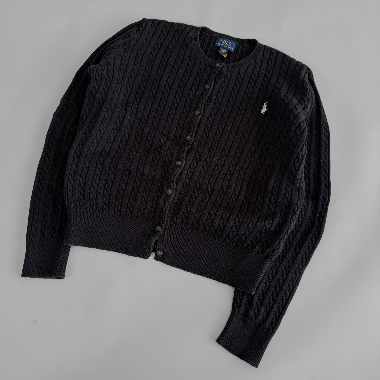 Ralph Lauren Cable Knit Cardigan - XS