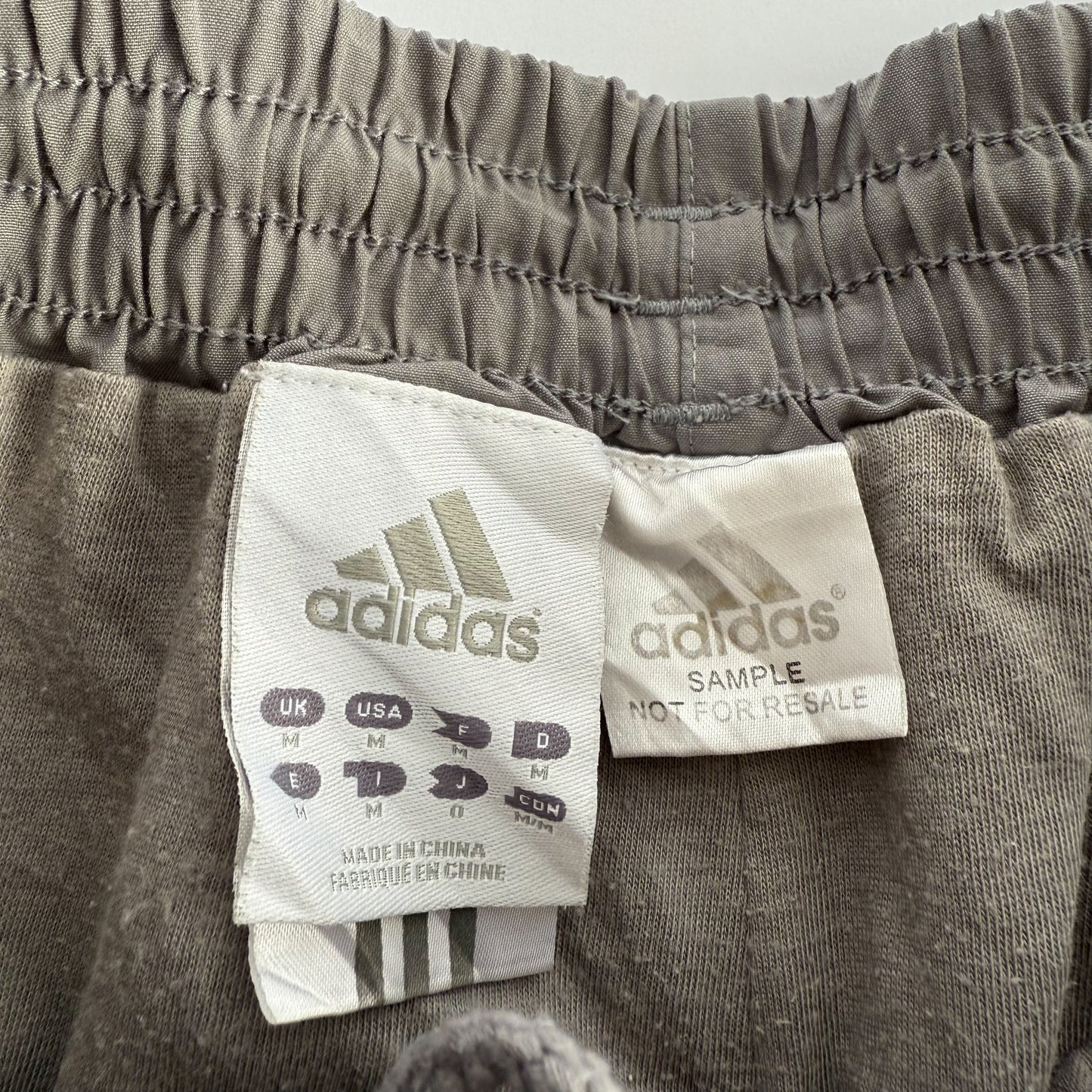 00s Adidas Wide Leg Track Pants - Medium