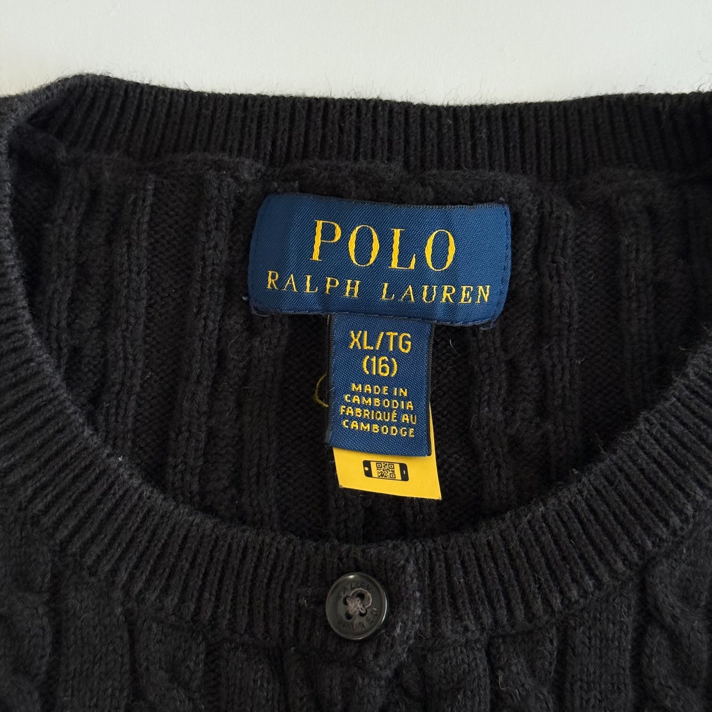 Ralph Lauren Cable Knit Cardigan - XS