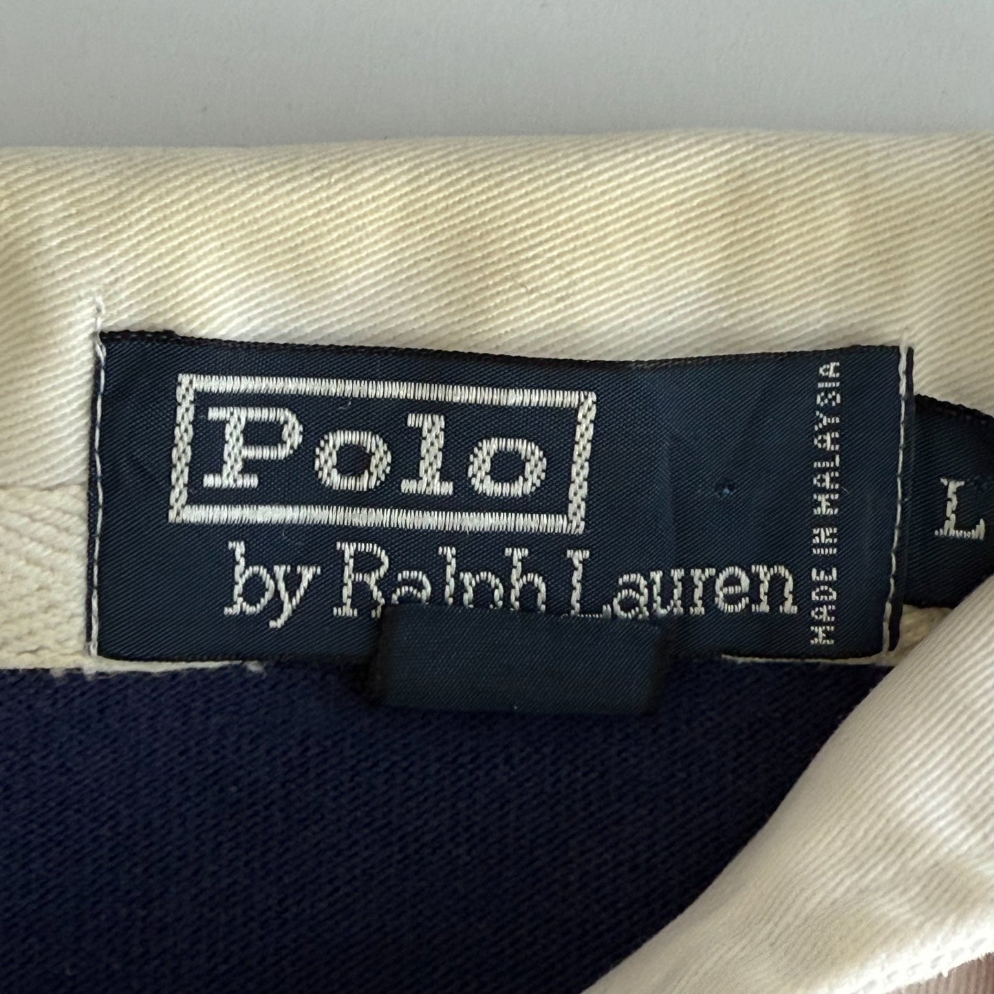 Ralph Lauren Bear Rugby Shirt - Large