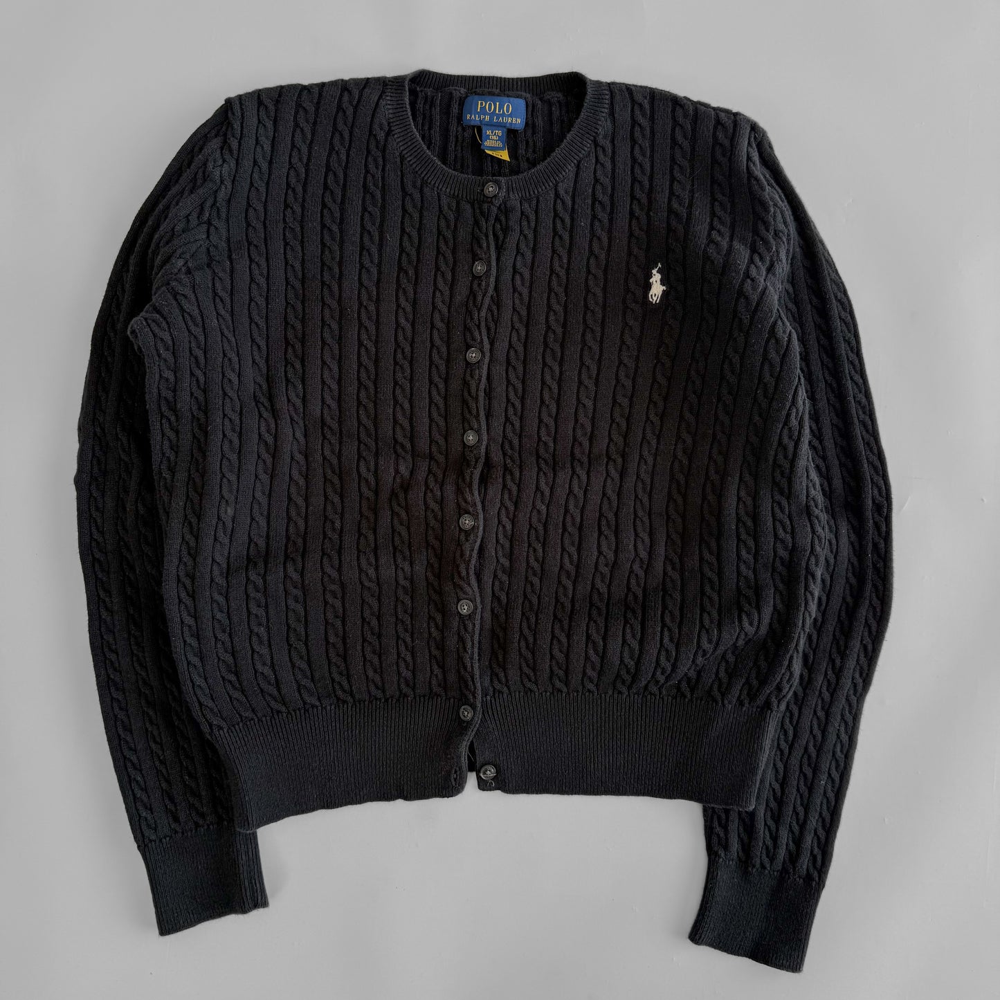 Ralph Lauren Cable Knit Cardigan - XS