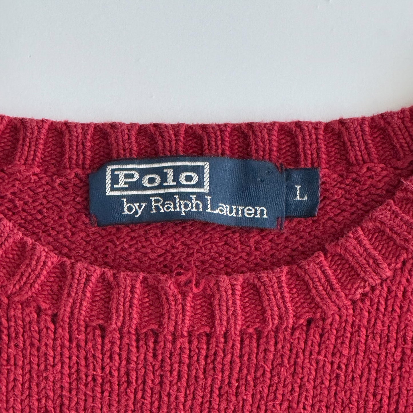 Ralph Lauren Heavy Knit - Large