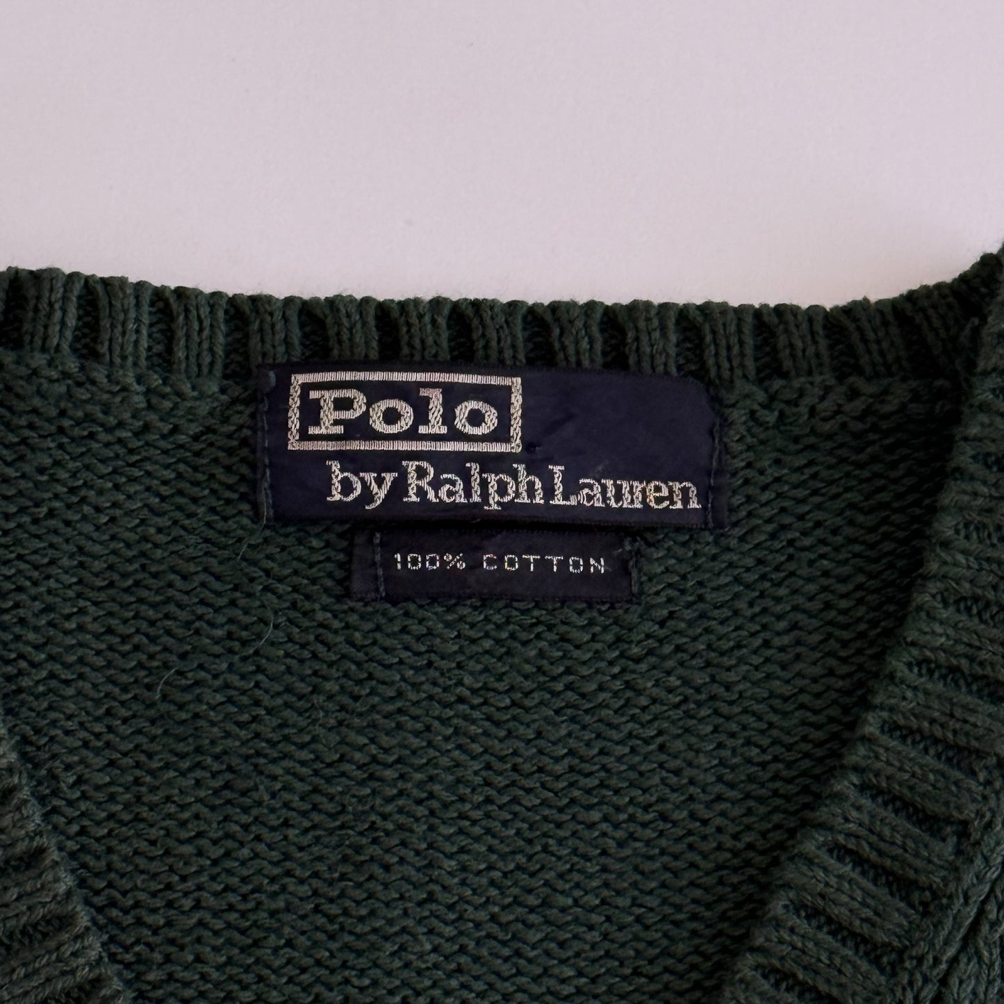 Ralph Lauren Knitted Vest - Large