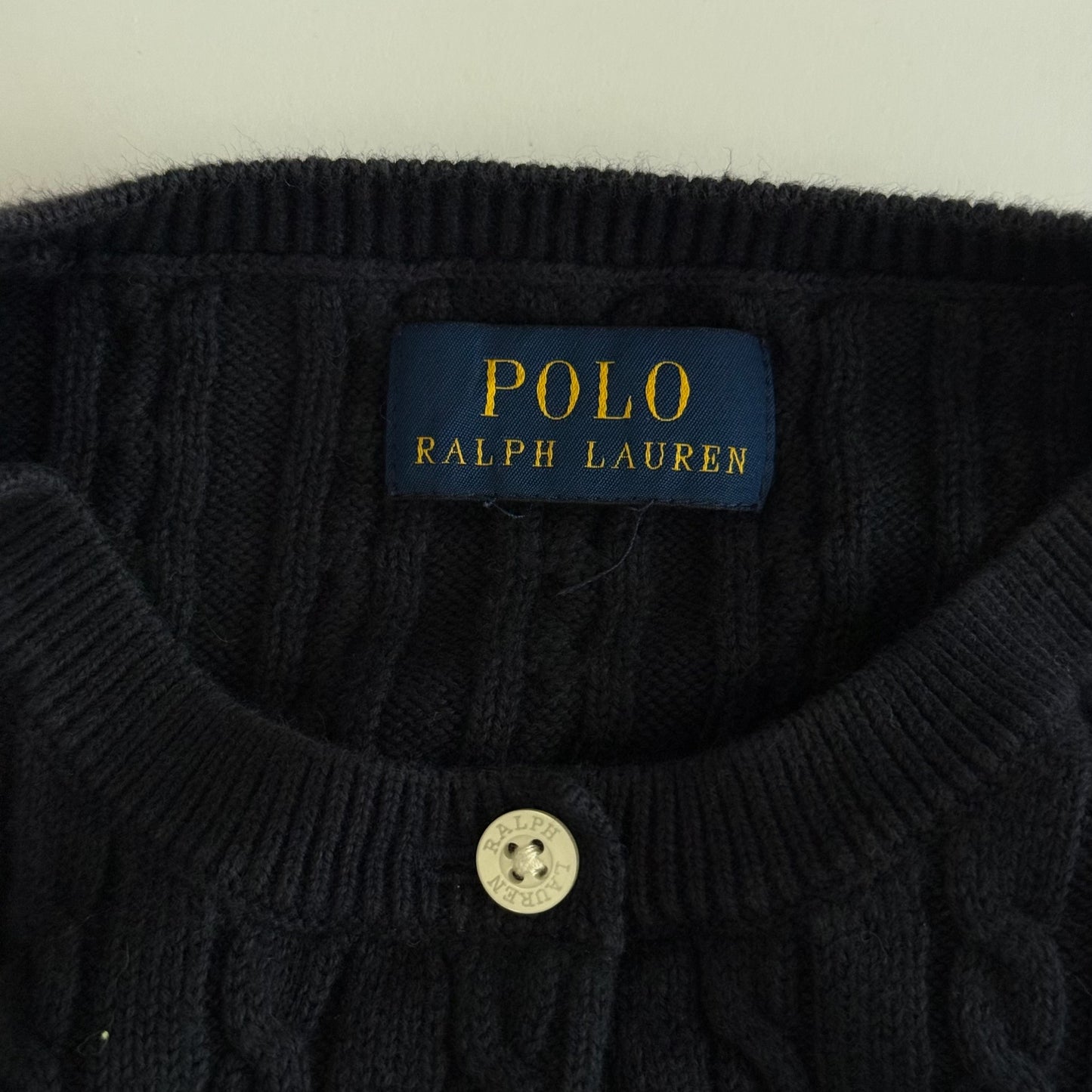 Ralph Lauren Cable Knit Cardigan - XS