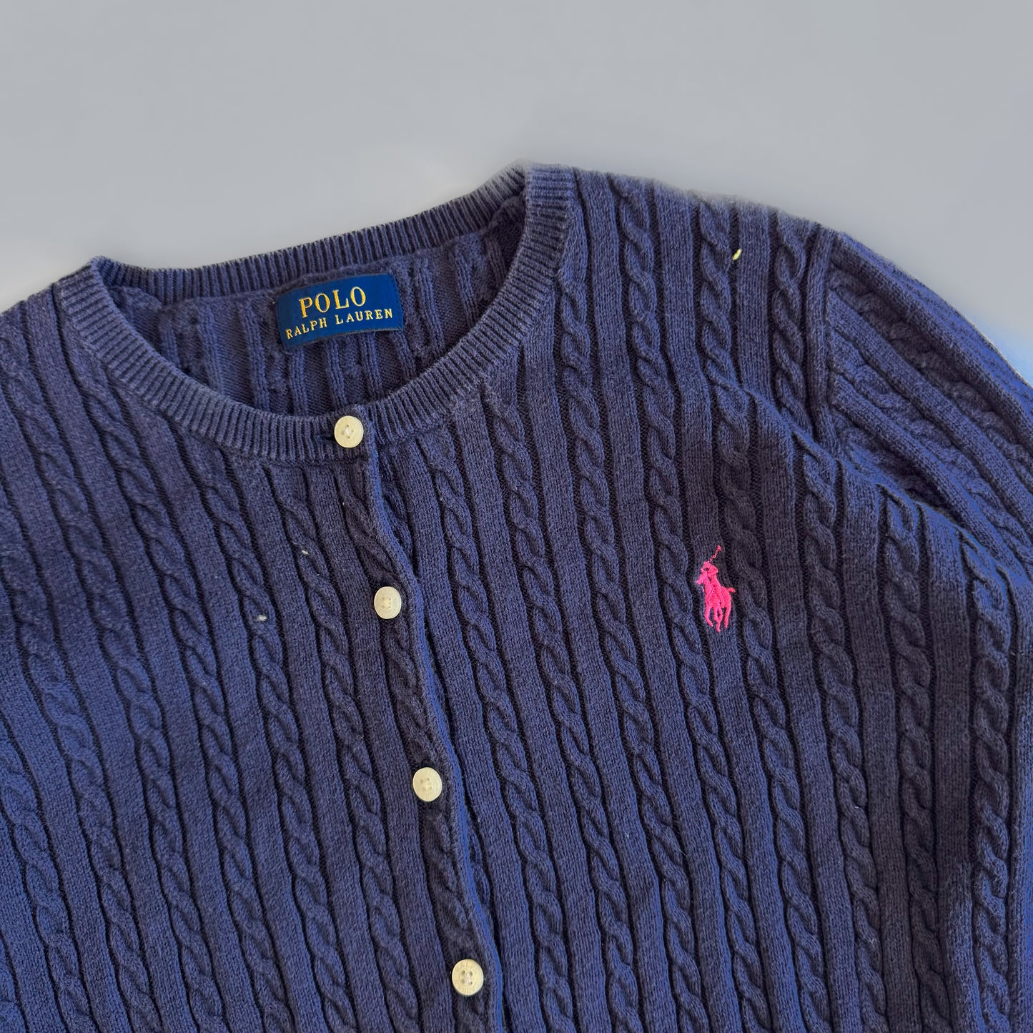 Ralph Lauren Cable Knit Cardigan - XS
